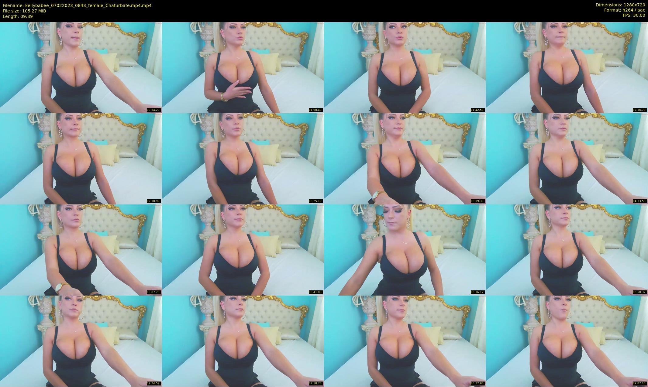 kellybabee — 10 minute Chaturbate female cam show recording, 720p, Feb 7, 2023
