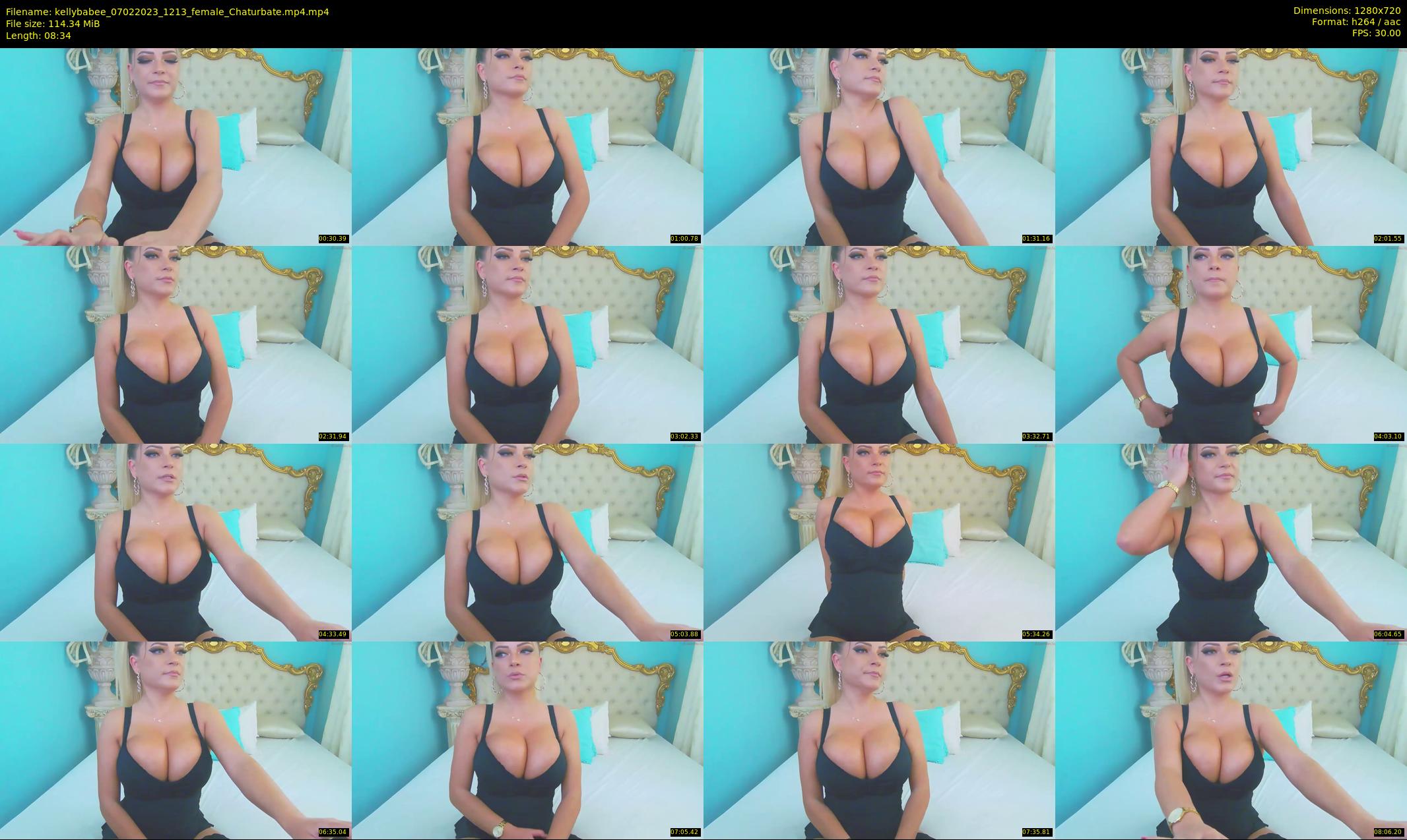 kellybabee — 9 minute Chaturbate female cam show recording, 720p, Feb 7, 2023