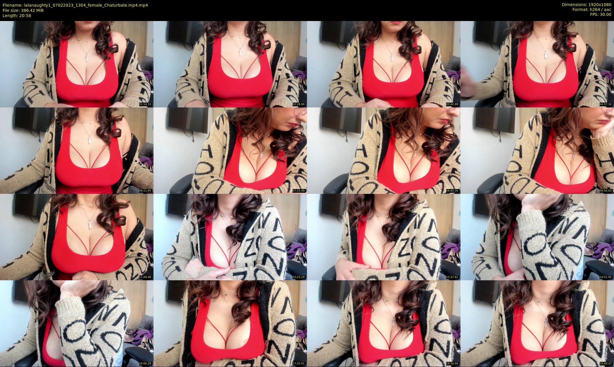 lalanaughty1 — 21 minute Chaturbate female cam show recording, 1080p, Feb 7, 2023