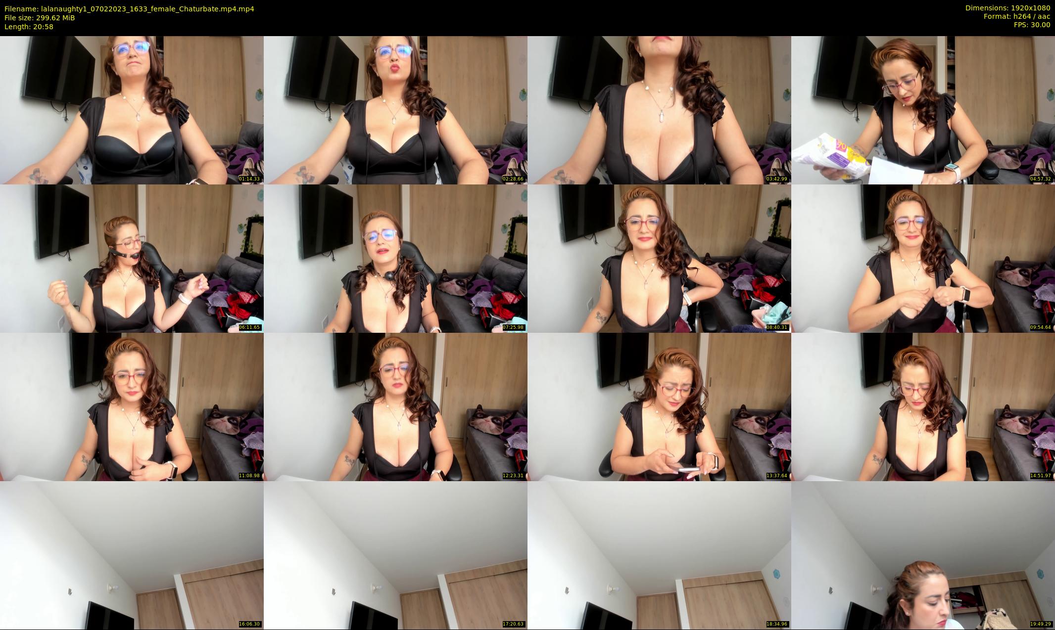 lalanaughty1 — 21 minute Chaturbate female cam show recording, 1080p, Feb 7, 2023