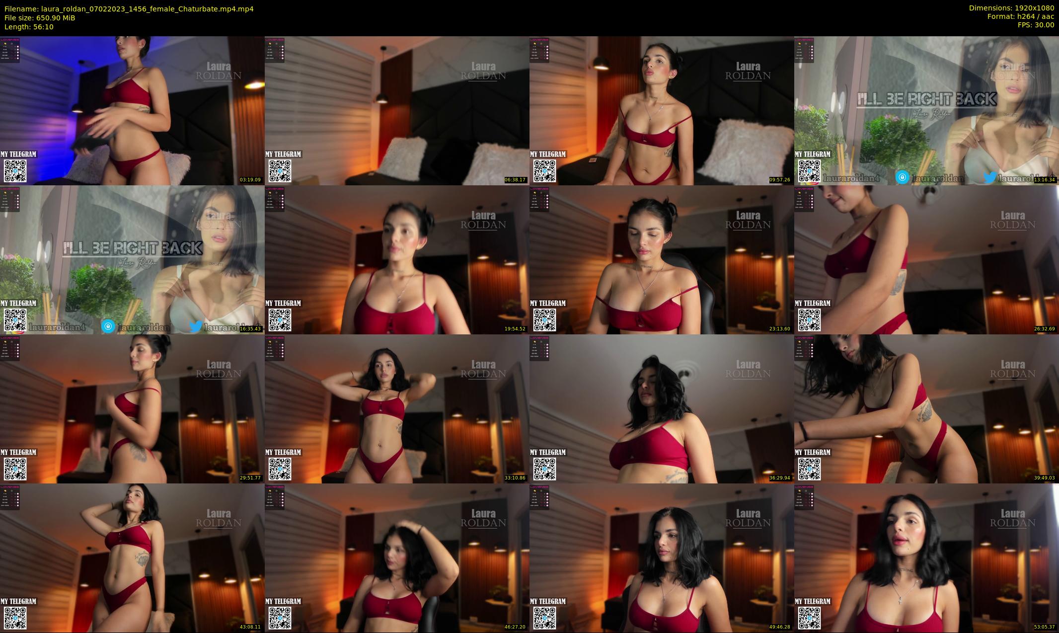 laura_roldan — 57 minute Chaturbate female cam show recording, 1080p, Feb 7, 2023
