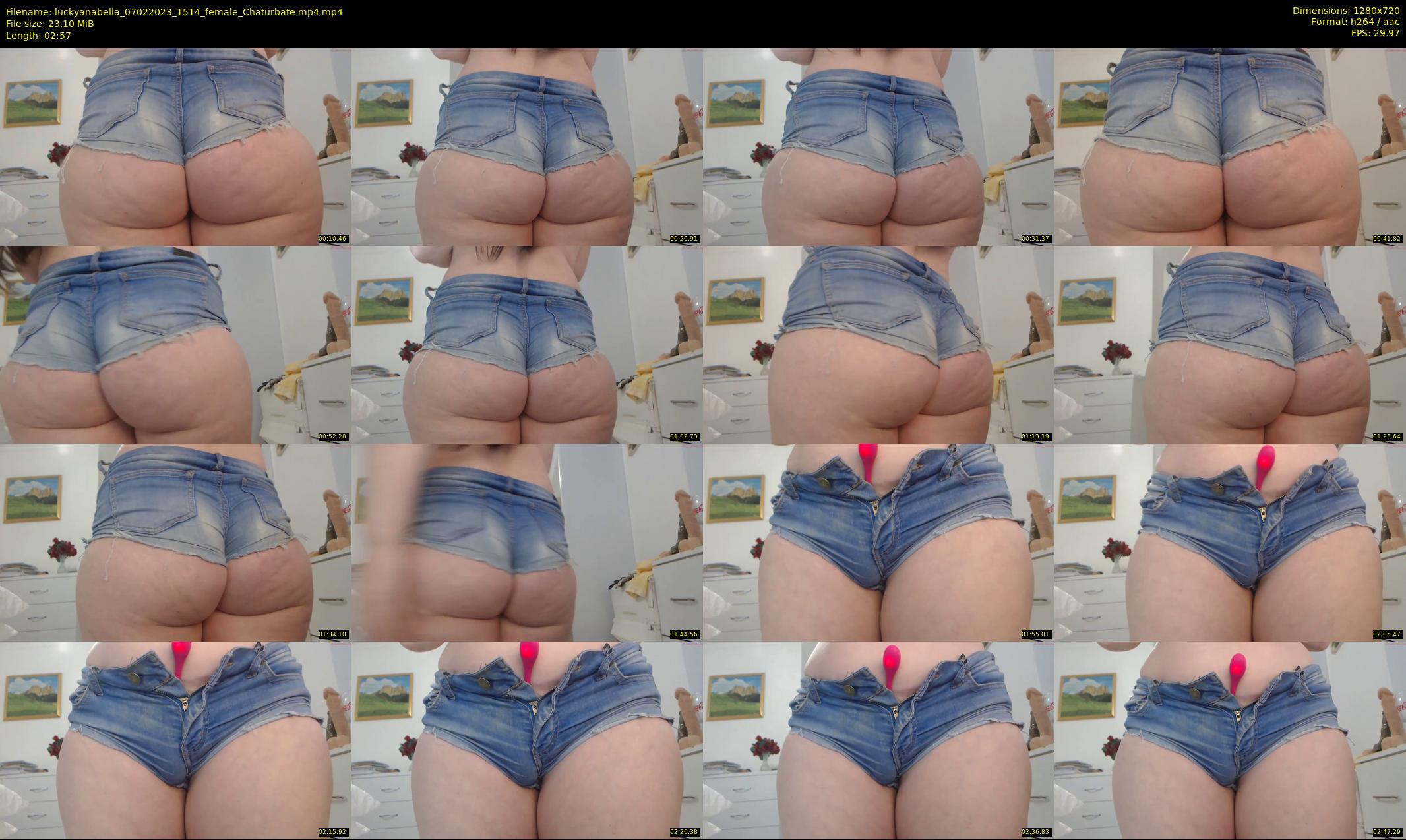 luckyanabella — 3 minute Chaturbate female cam show recording, 720p, Feb 7, 2023
