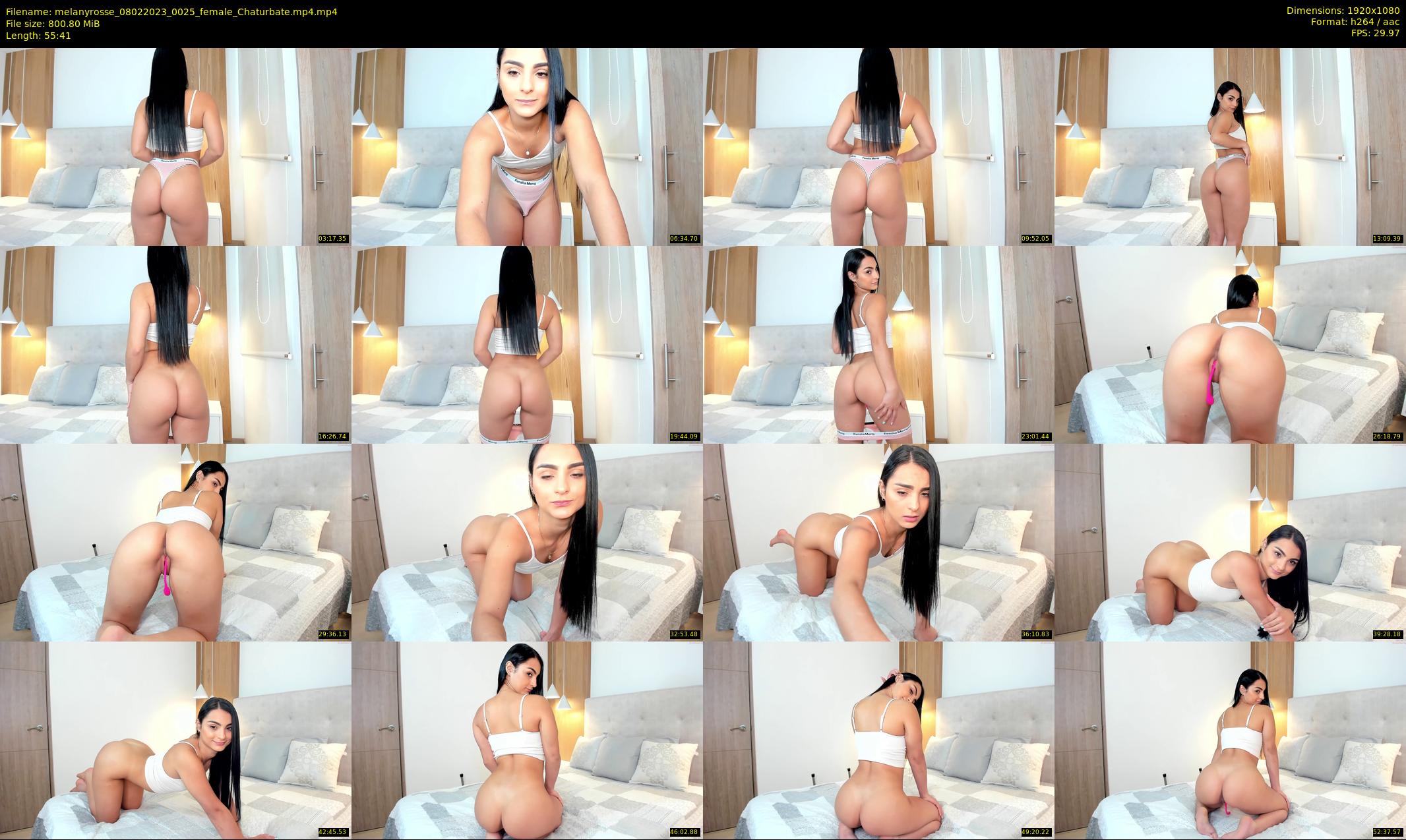 melanyrosse — 56 minute Chaturbate female cam show recording, 1080p, Feb 8, 2023