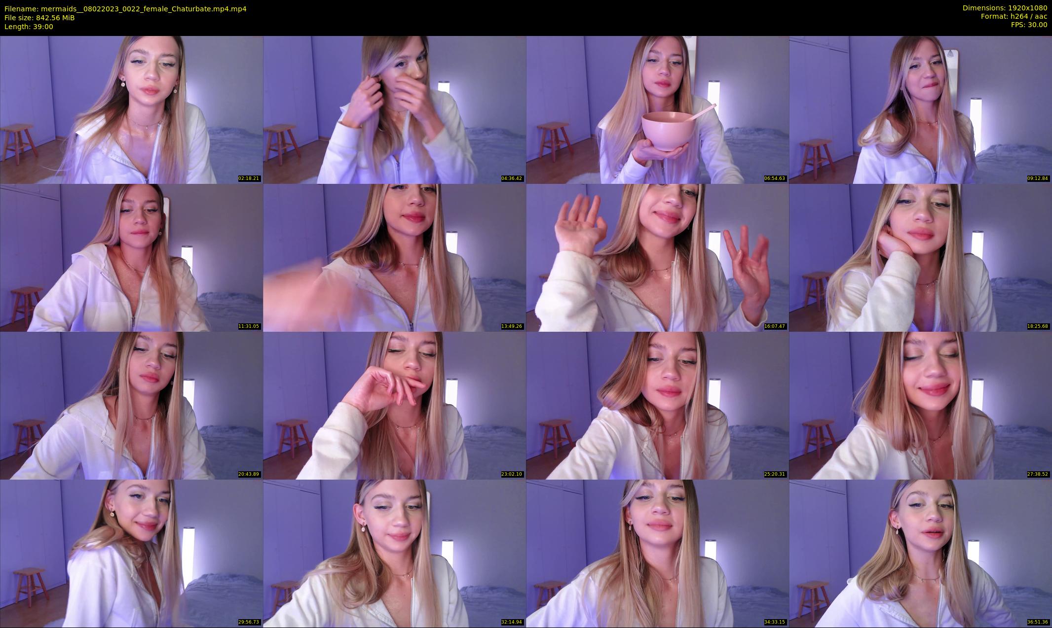 mermaids_ — 39 minute Chaturbate female cam show recording, 1080p, Feb 8, 2023