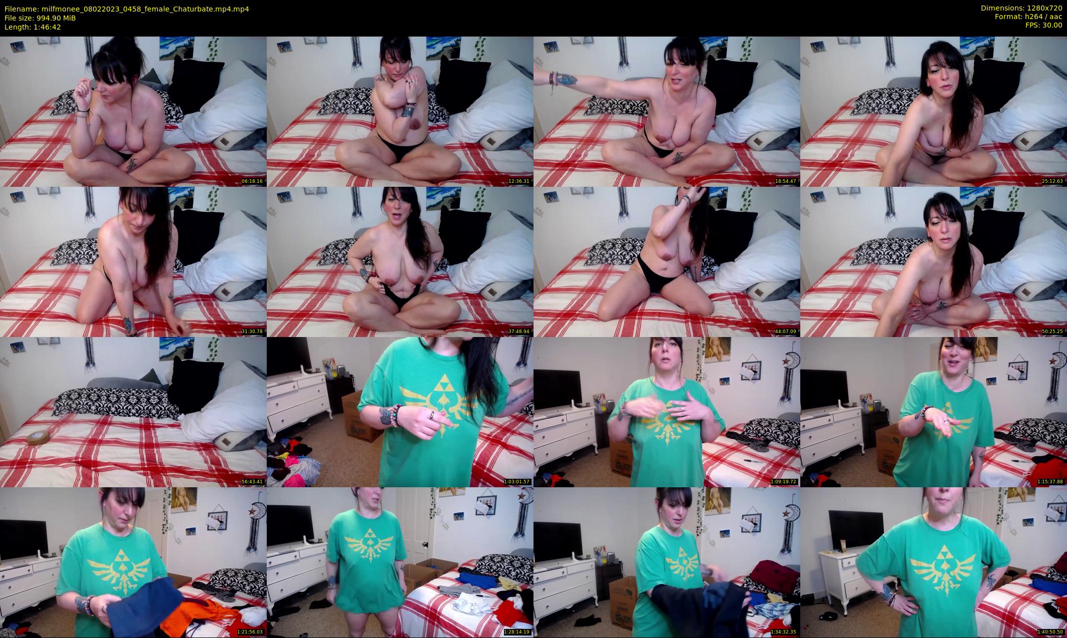 milfmonee — 107 minute Chaturbate female cam show recording, 720p, Feb 8, 2023