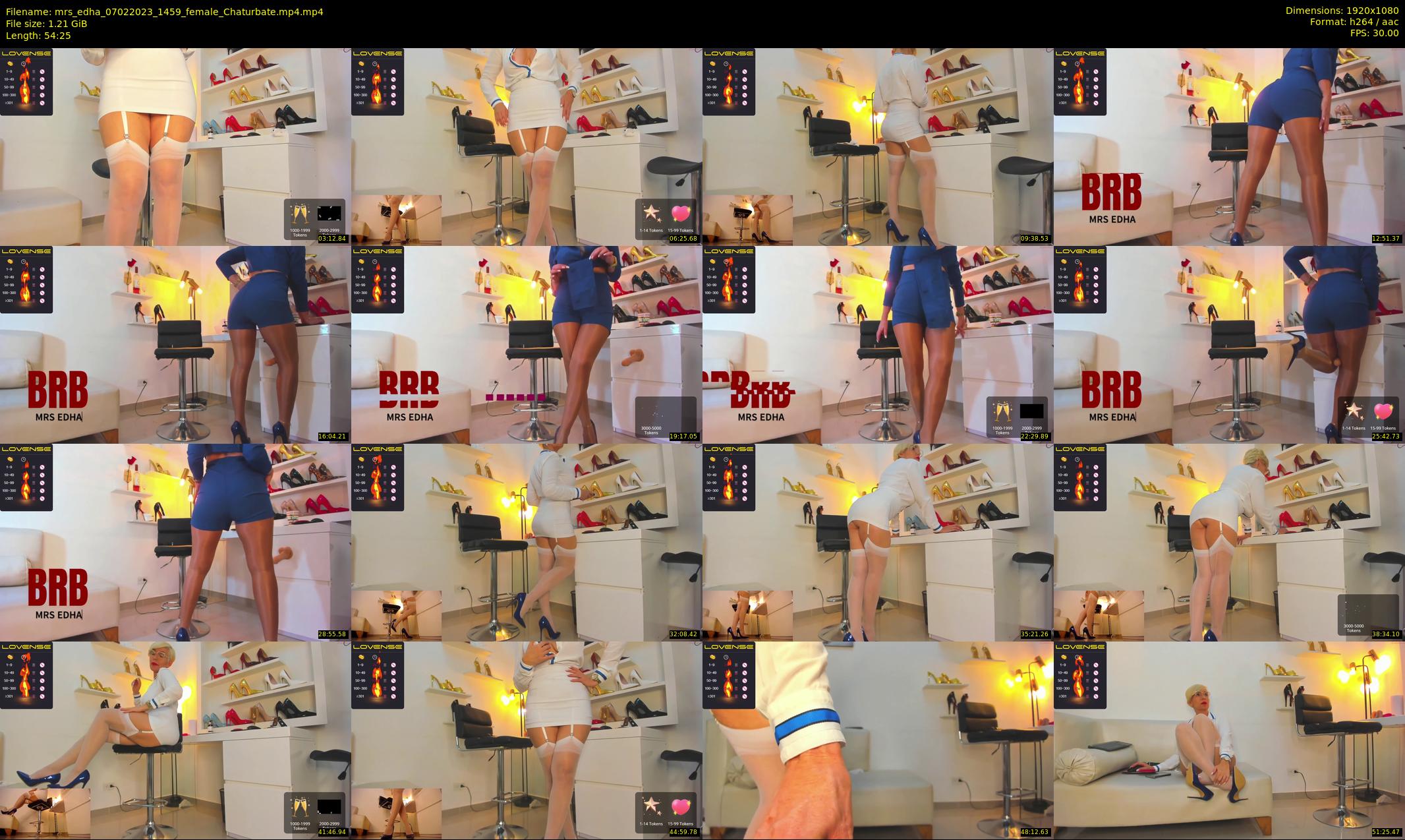 mrs_edha — 55 minute Chaturbate female cam show recording, 1080p, Feb 7, 2023