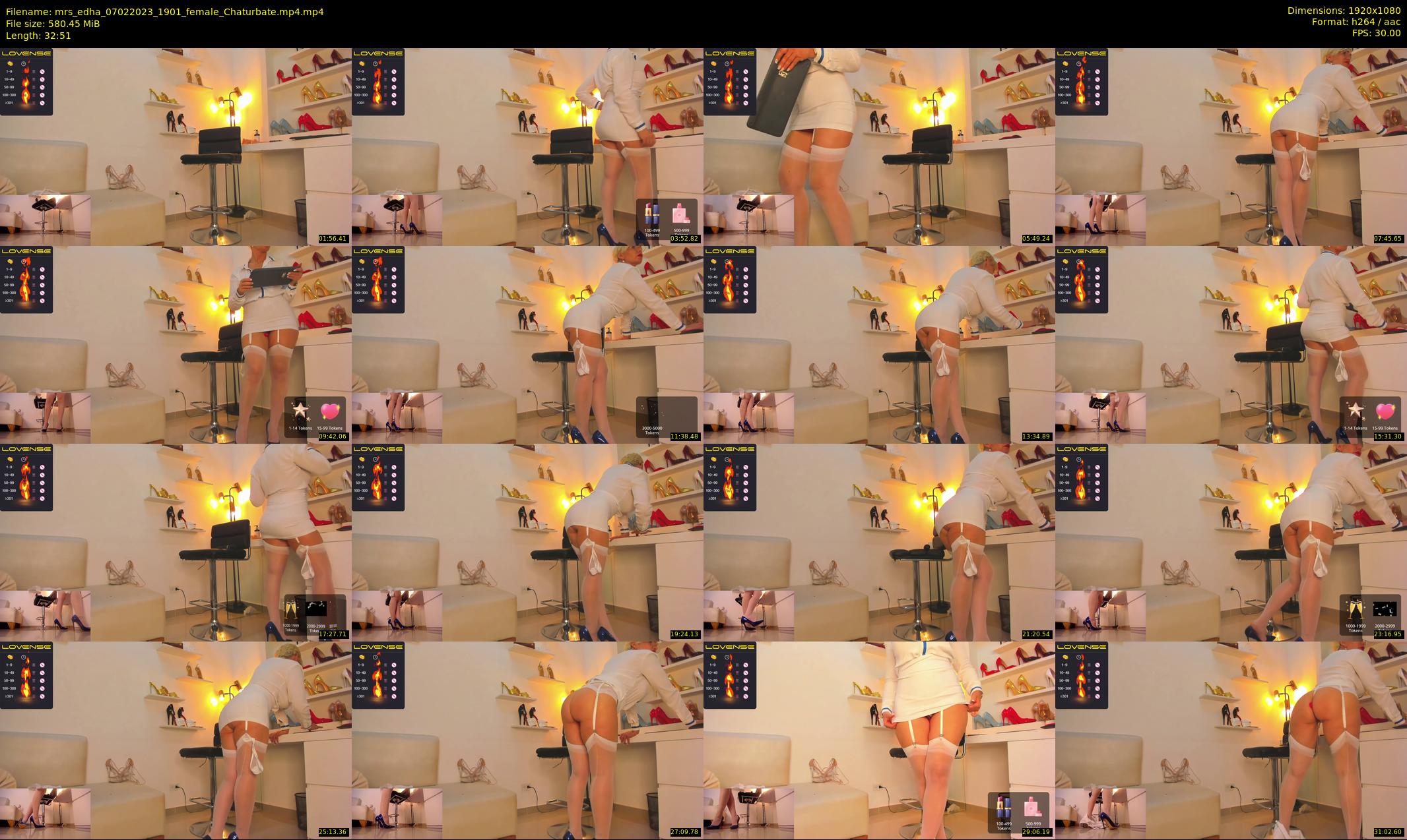 mrs_edha — 33 minute Chaturbate female cam show recording, 1080p, Feb 7, 2023