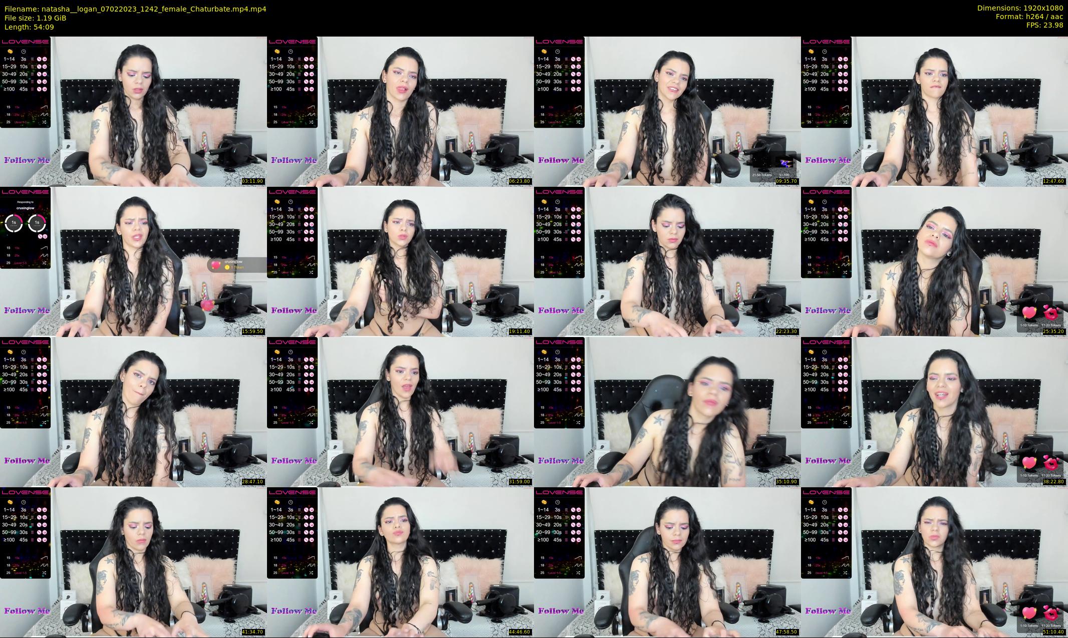 natasha__logan — 55 minute Chaturbate female cam show recording, 1080p, Feb 7, 2023