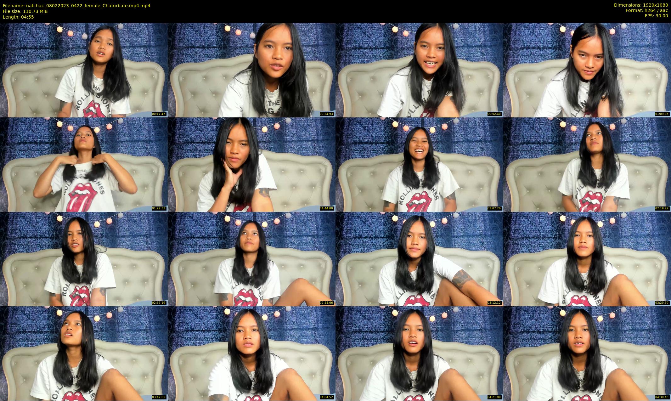 natchac — 5 minute Chaturbate female cam show recording, 1080p, Feb 8, 2023