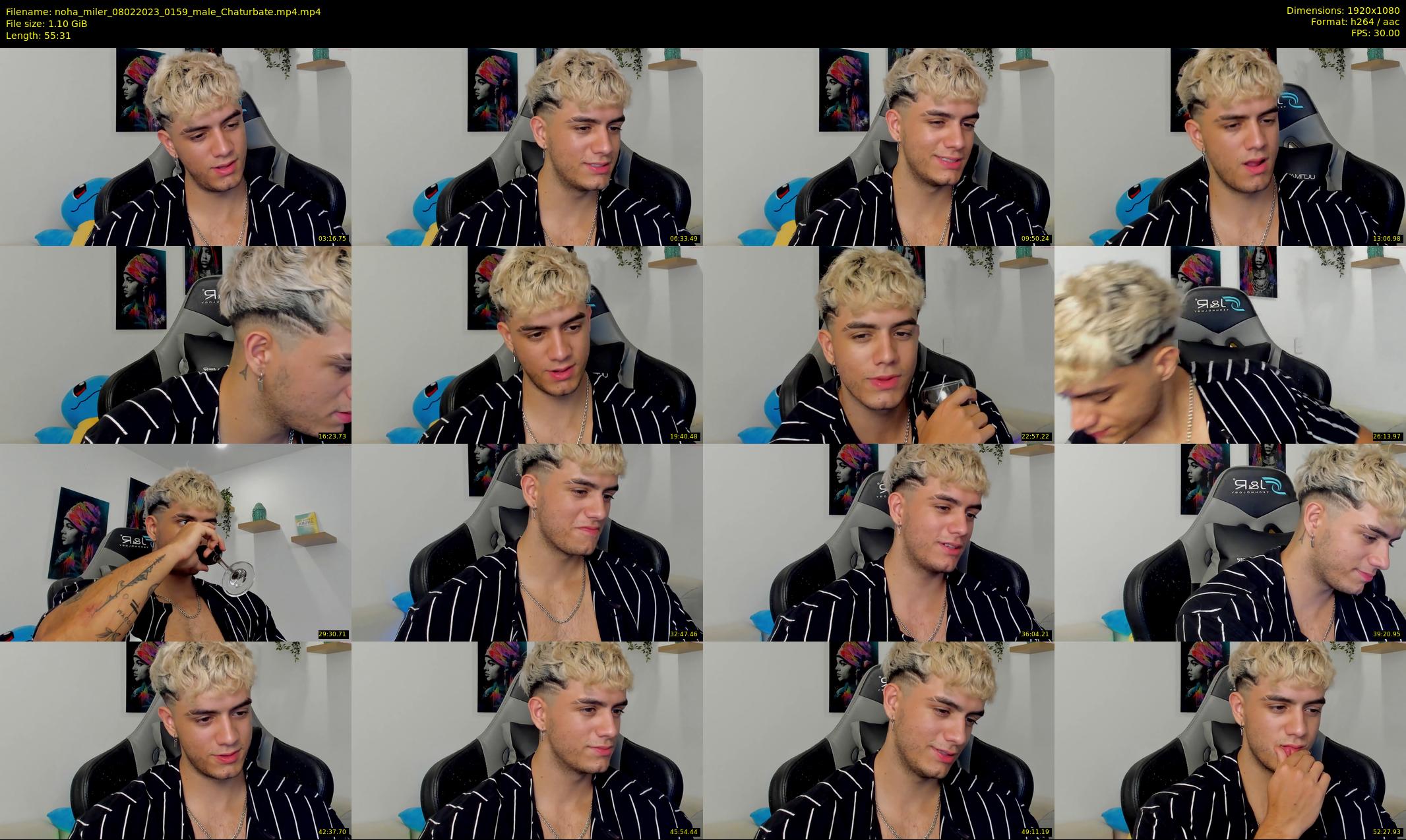 noha_miler — 56 minute Chaturbate male cam show recording, 1080p, Feb 8, 2023