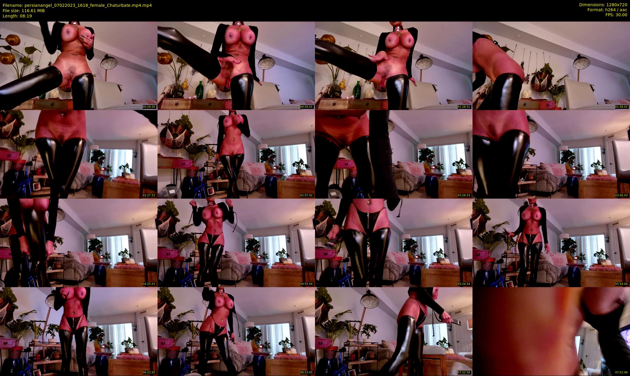 persianangel — 9 minute Chaturbate female cam show recording, 720p, Feb 7, 2023
