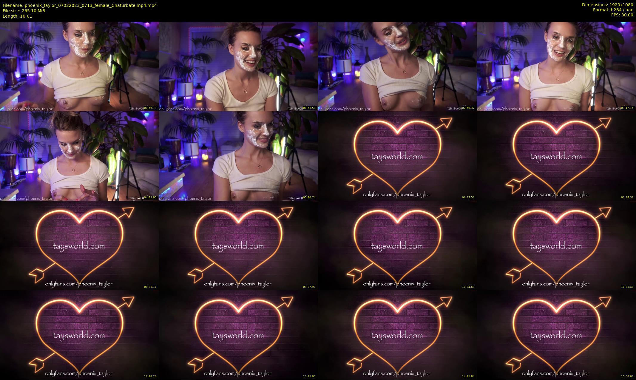 phoenix_taylor — 17 minute Chaturbate female cam show recording, 1080p, Feb 7, 2023