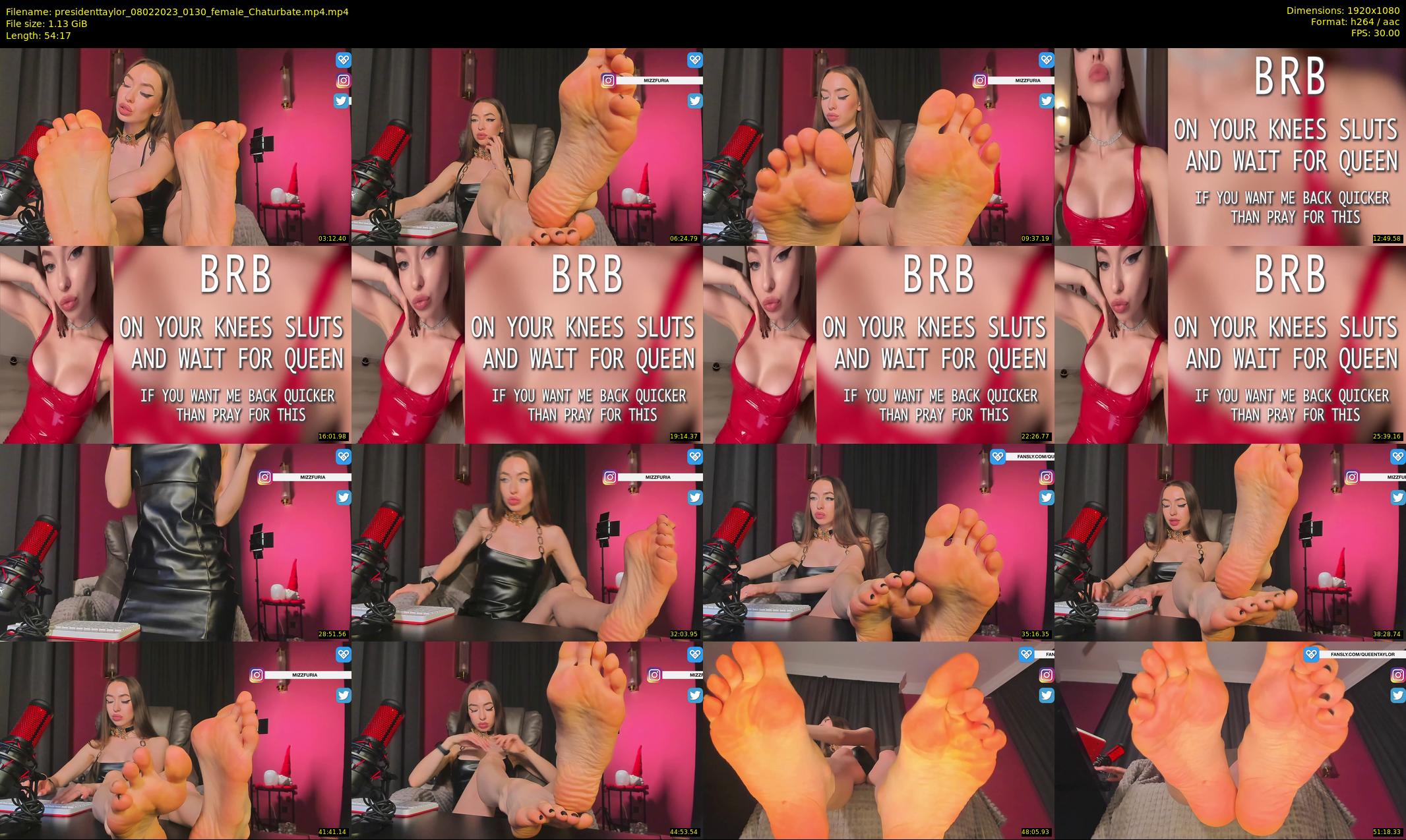 presidenttaylor — 55 minute Chaturbate female cam show recording, 1080p, Feb 8, 2023