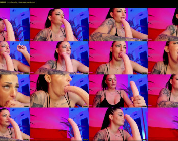 queen_of_deepthroat — 42 minute Chaturbate female cam show recording, 1080p, Feb 7, 2023