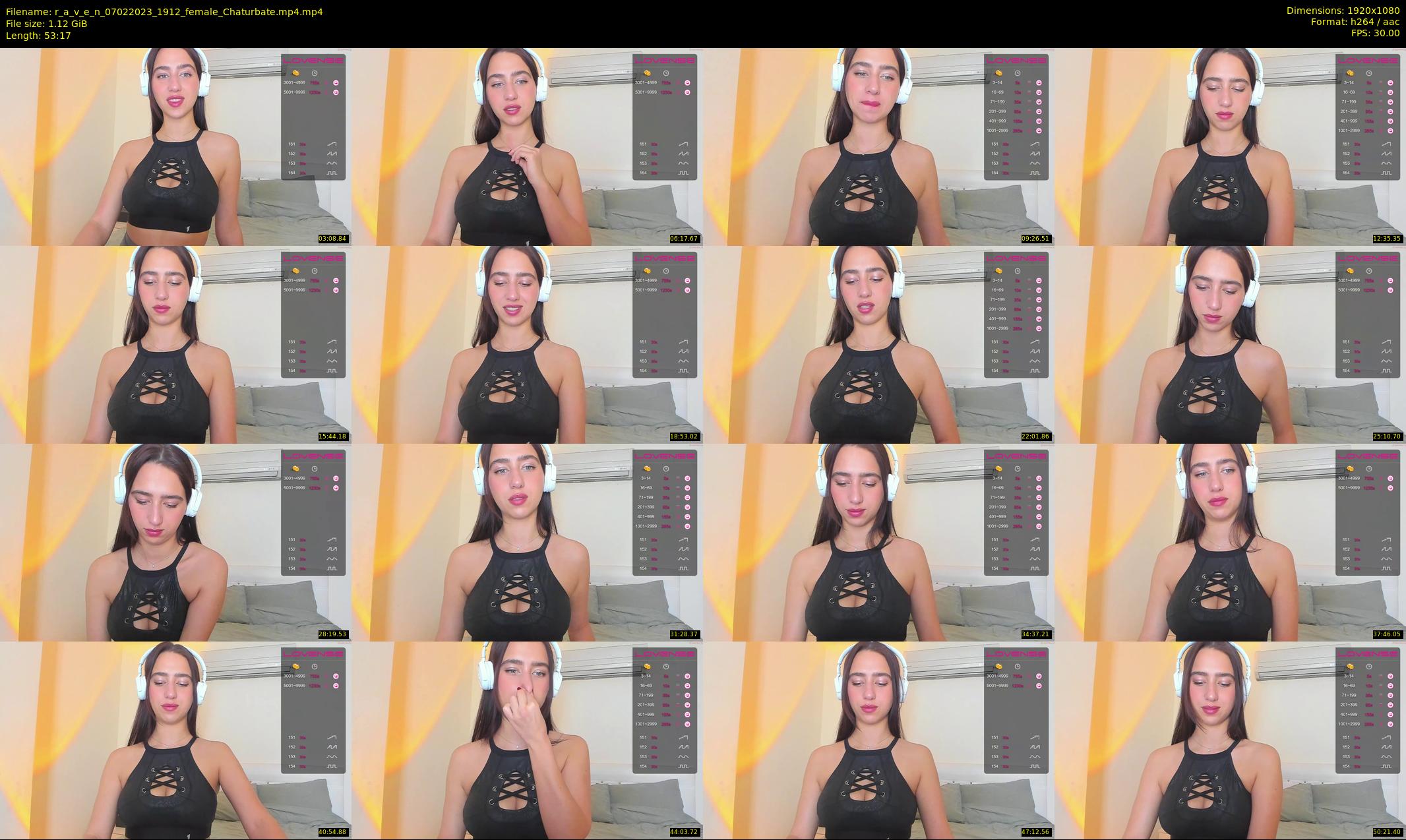 r_a_v_e_n — 54 minute Chaturbate female cam show recording, 1080p, Feb 7, 2023