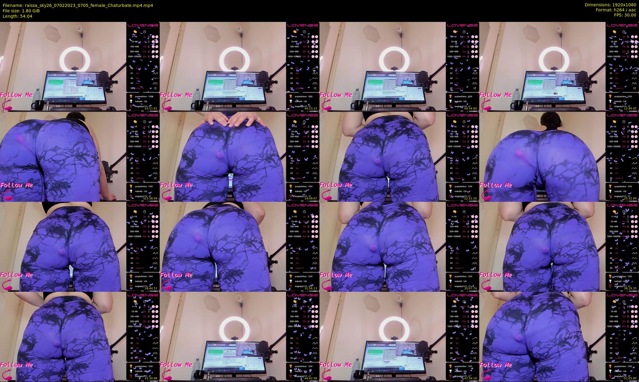 raissa_sky26 — 55 minute Chaturbate female cam show recording, 1080p, Feb 7, 2023
