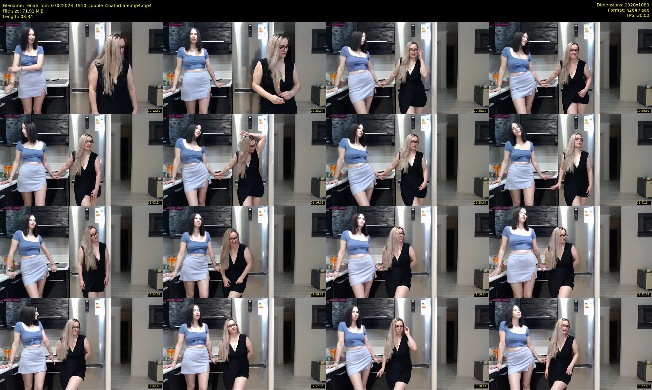 renae_tom — 4 minute Chaturbate couple cam show recording, 1080p, Feb 7, 2023