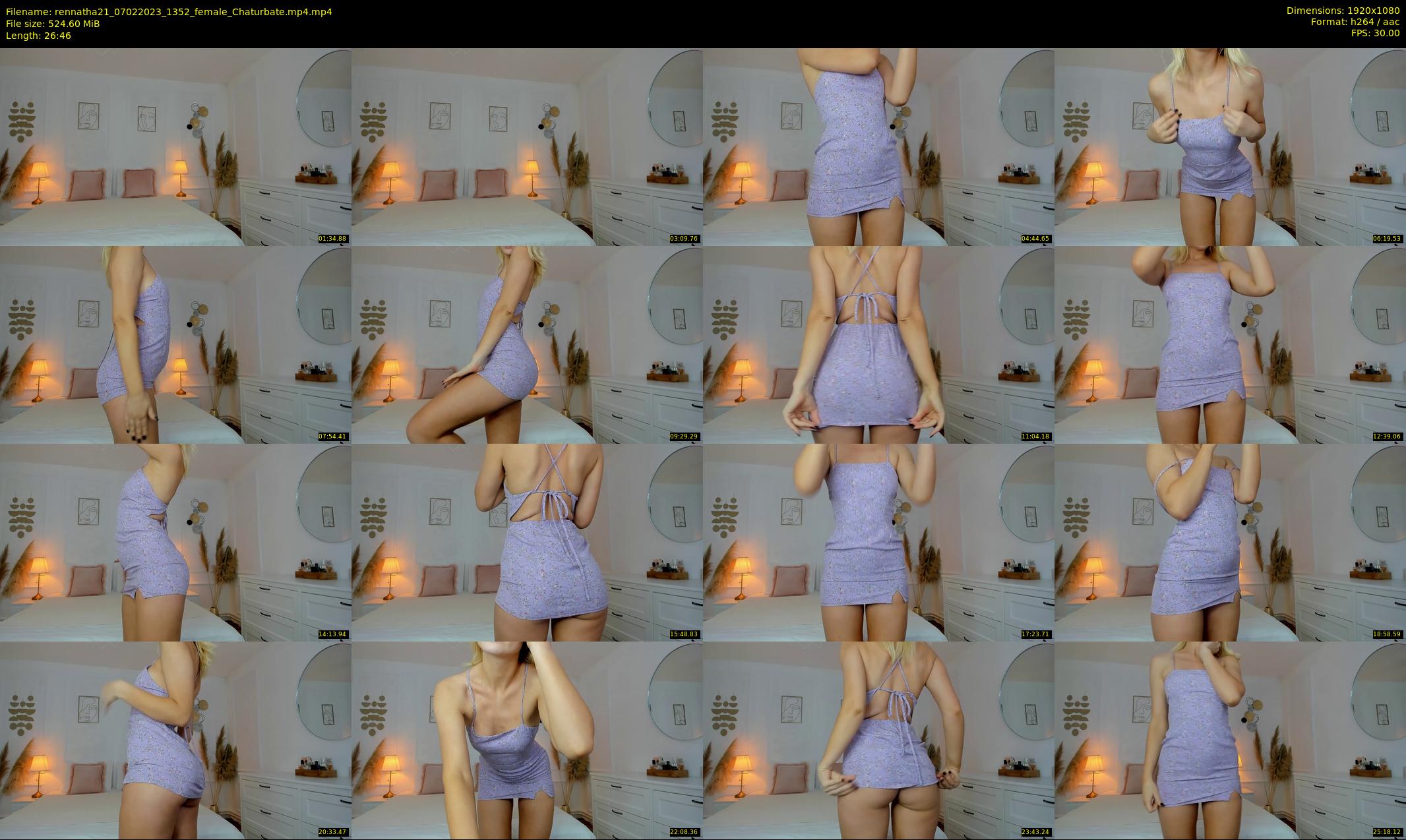 rennatha21 — 27 minute Chaturbate female cam show recording, 1080p, Feb 7, 2023