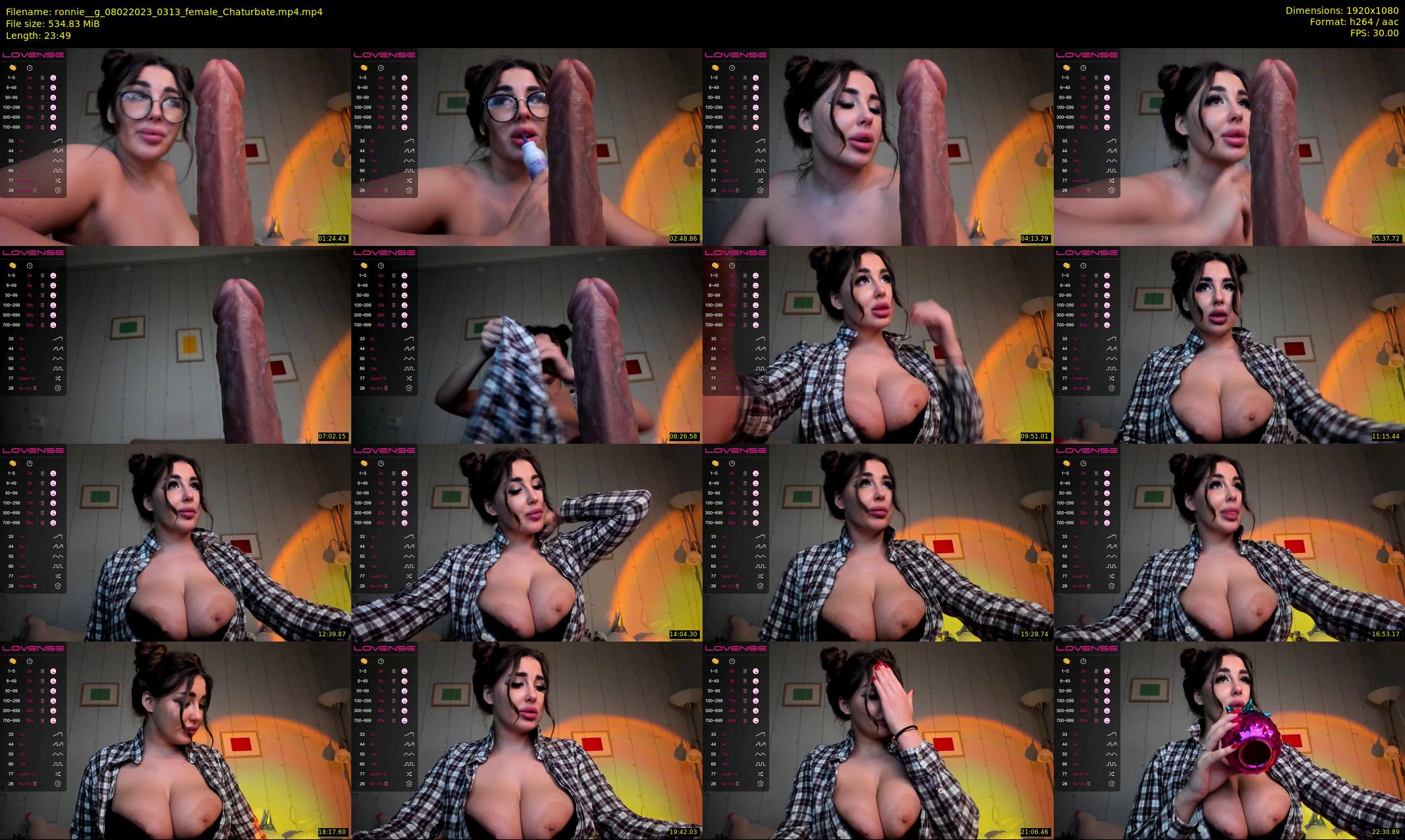 ronnie__g — 24 minute Chaturbate female cam show recording, 1080p, Feb 8, 2023
