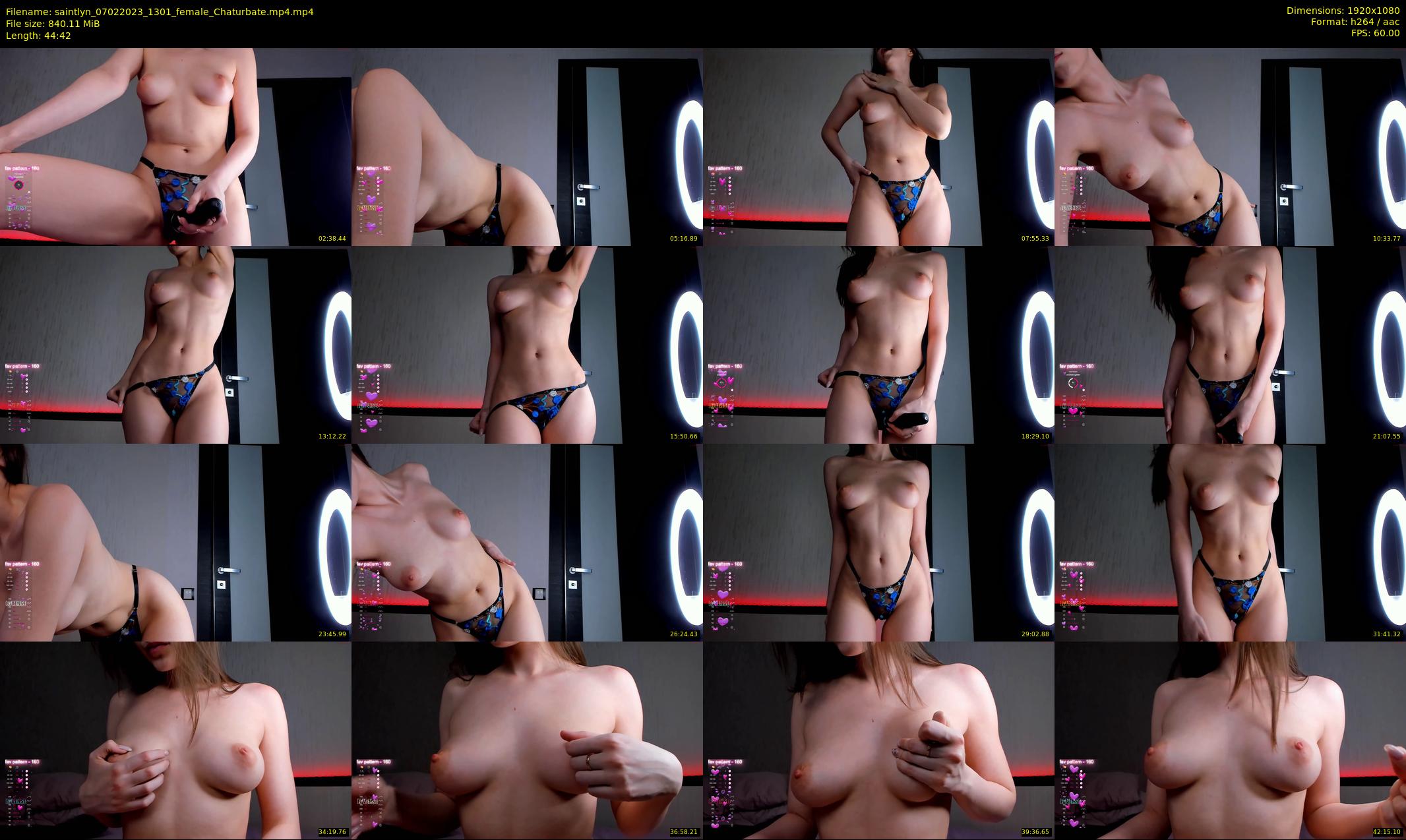 saintlyn — 45 minute Chaturbate female cam show recording, 1080p, Feb 7, 2023