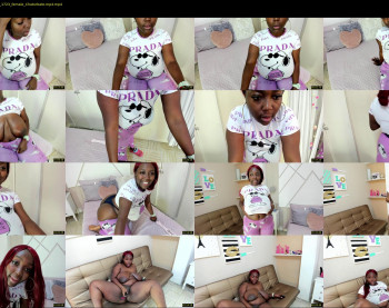 selene_ebony — 55 minute Chaturbate female cam show recording, 1080p, Feb 7, 2023