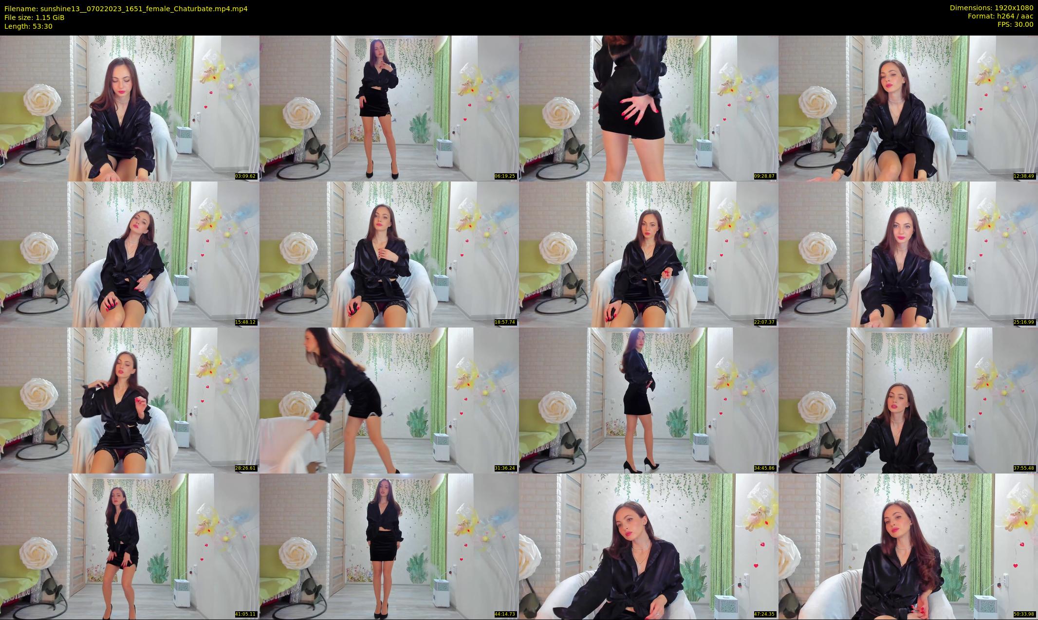 sunshine13_ — 54 minute Chaturbate female cam show recording, 1080p, Feb 7, 2023