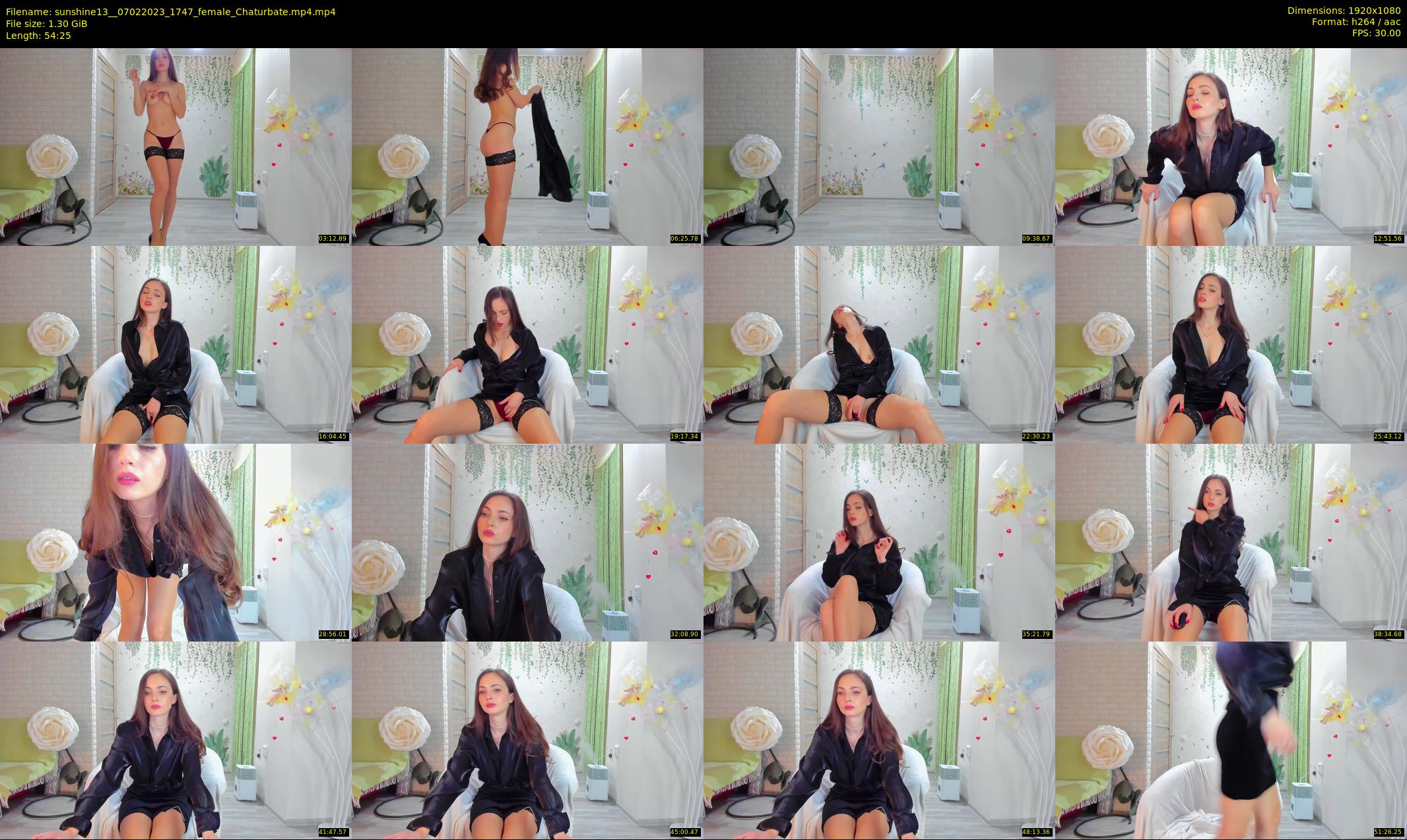 sunshine13_ — 55 minute Chaturbate female cam show recording, 1080p, Feb 7, 2023