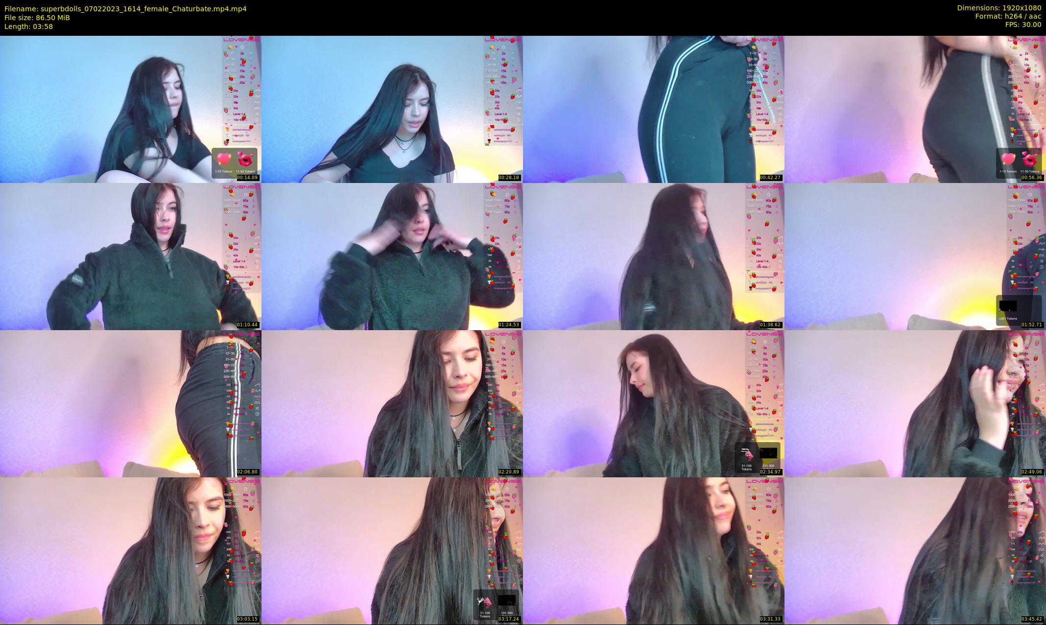 superbdolls — 4 minute Chaturbate couple cam show recording, 1080p, Feb 7, 2023
