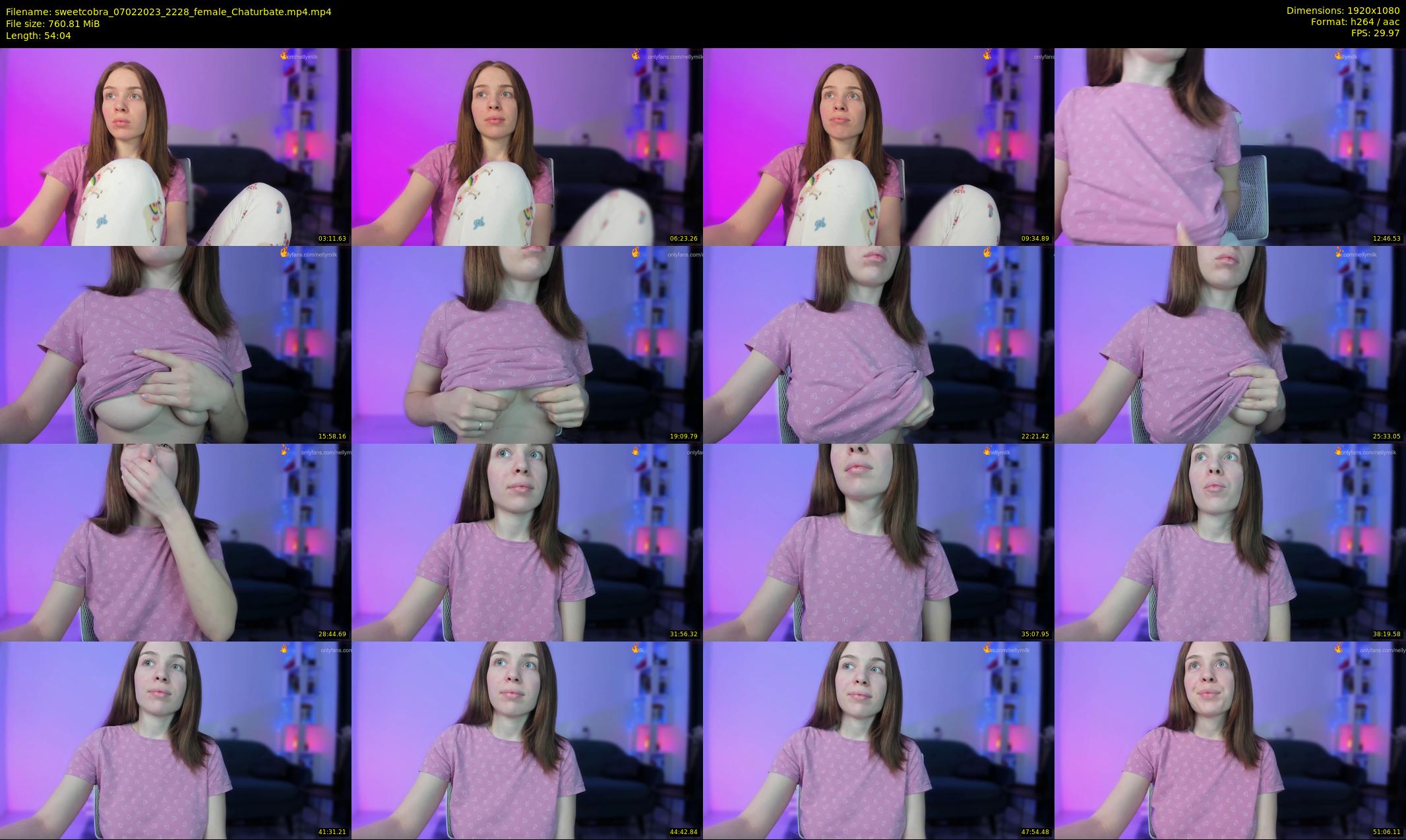 sweetcobra — 55 minute Chaturbate female cam show recording, 1080p, Feb 7, 2023