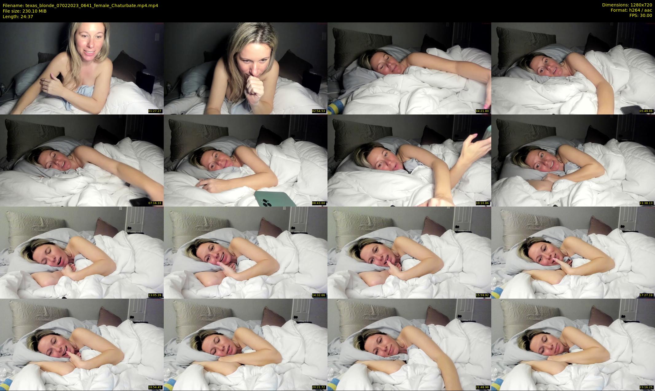 texas_blonde — 25 minute Chaturbate female cam show recording, 720p, Feb 7, 2023