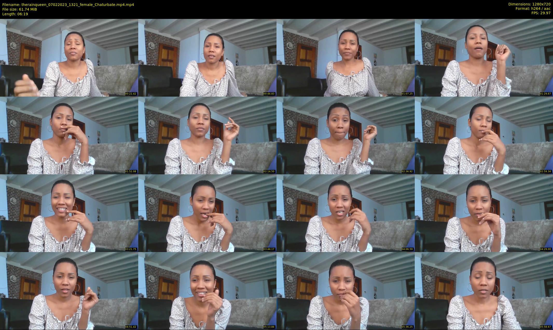 therainqueen — 7 minute Chaturbate female cam show recording, 720p, Feb 7, 2023