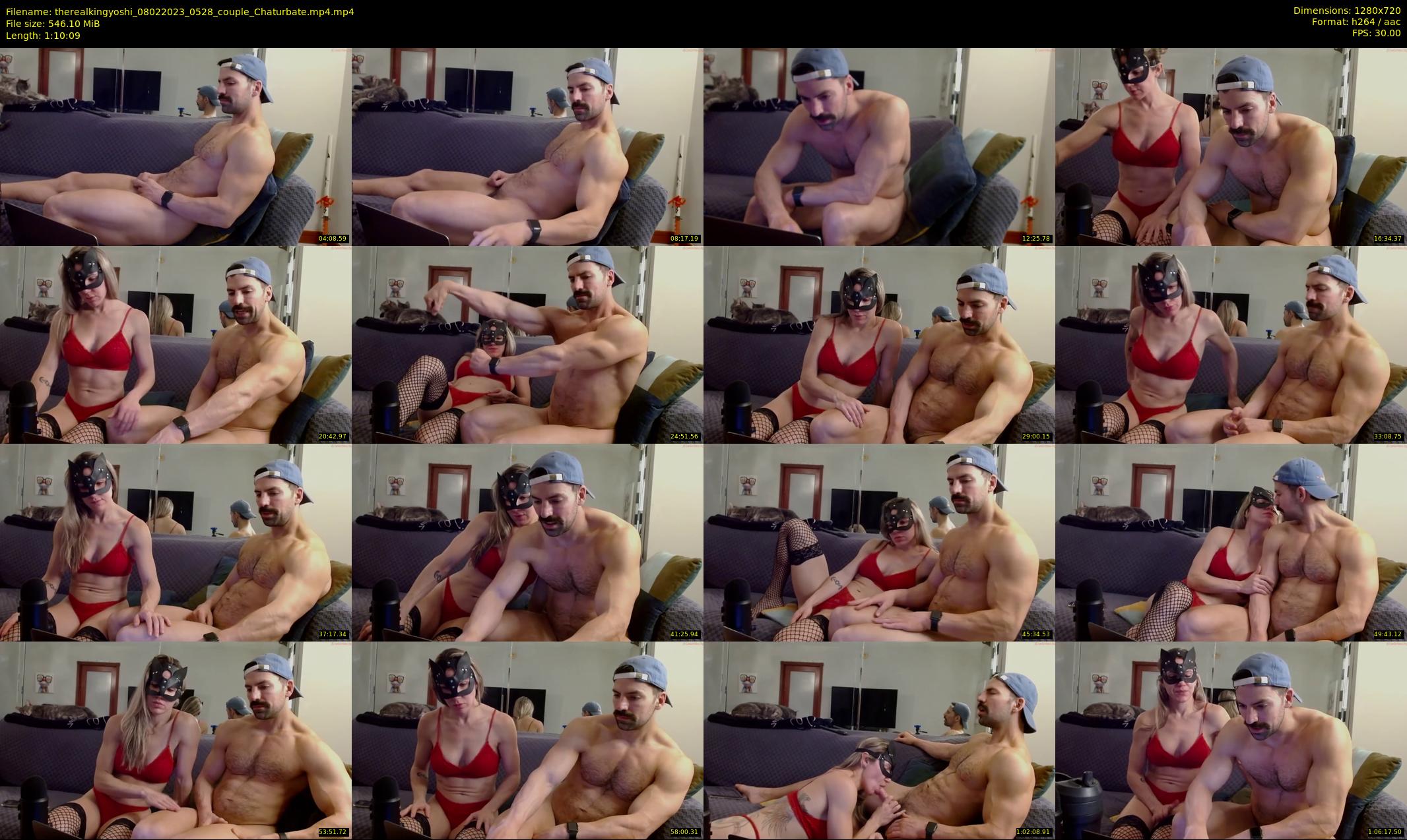 therealkingyoshi — 71 minute Chaturbate male cam show recording, 720p, Feb 8, 2023