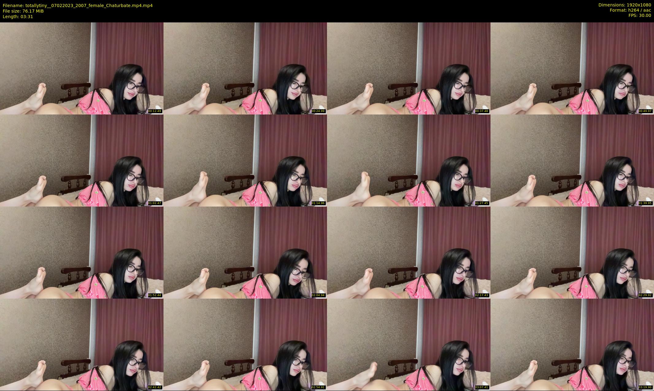 totallytiny_ — 4 minute Chaturbate female cam show recording, 1080p, Feb 7, 2023