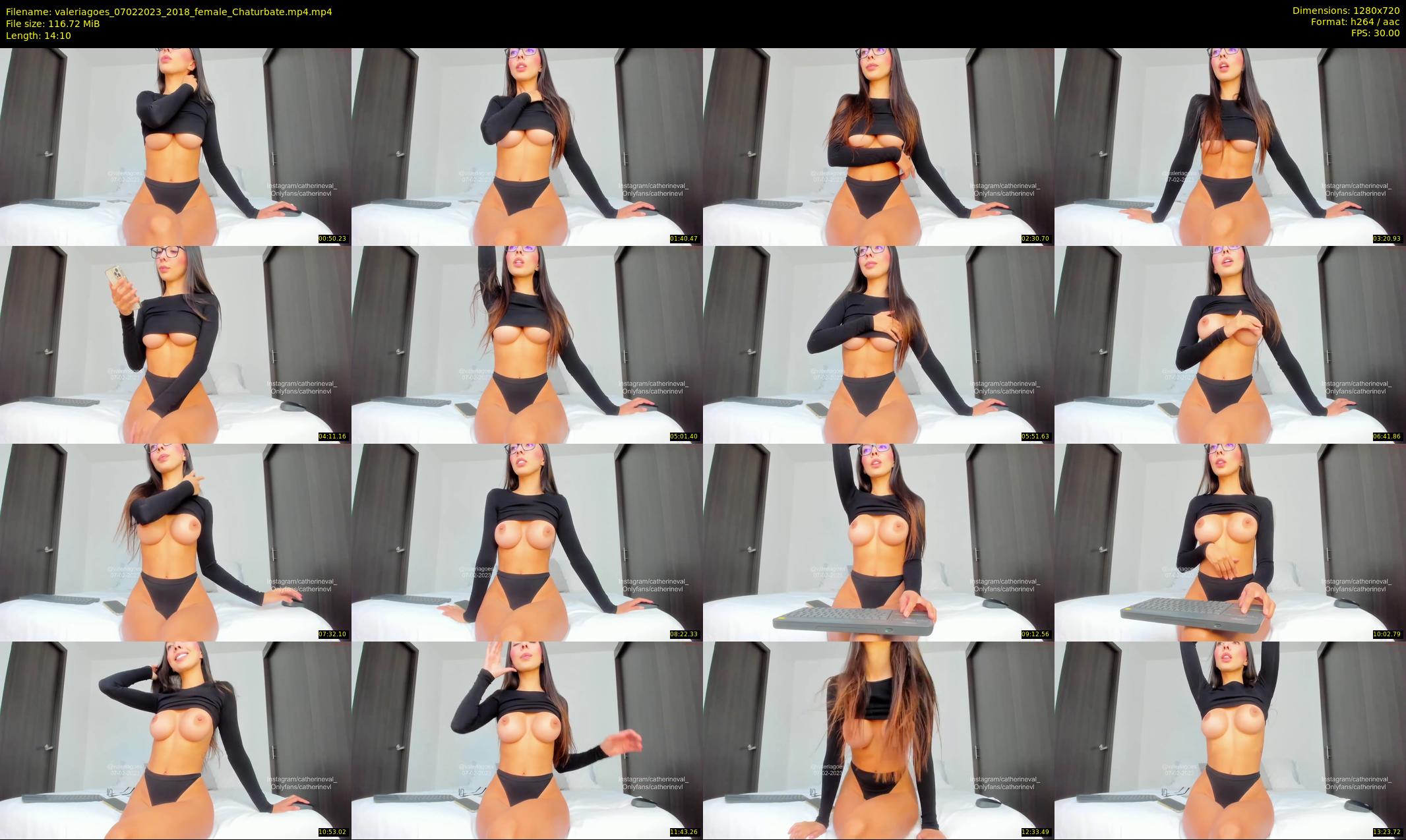 valeriagoes — 15 minute Chaturbate female cam show recording, 720p, Feb 7, 2023