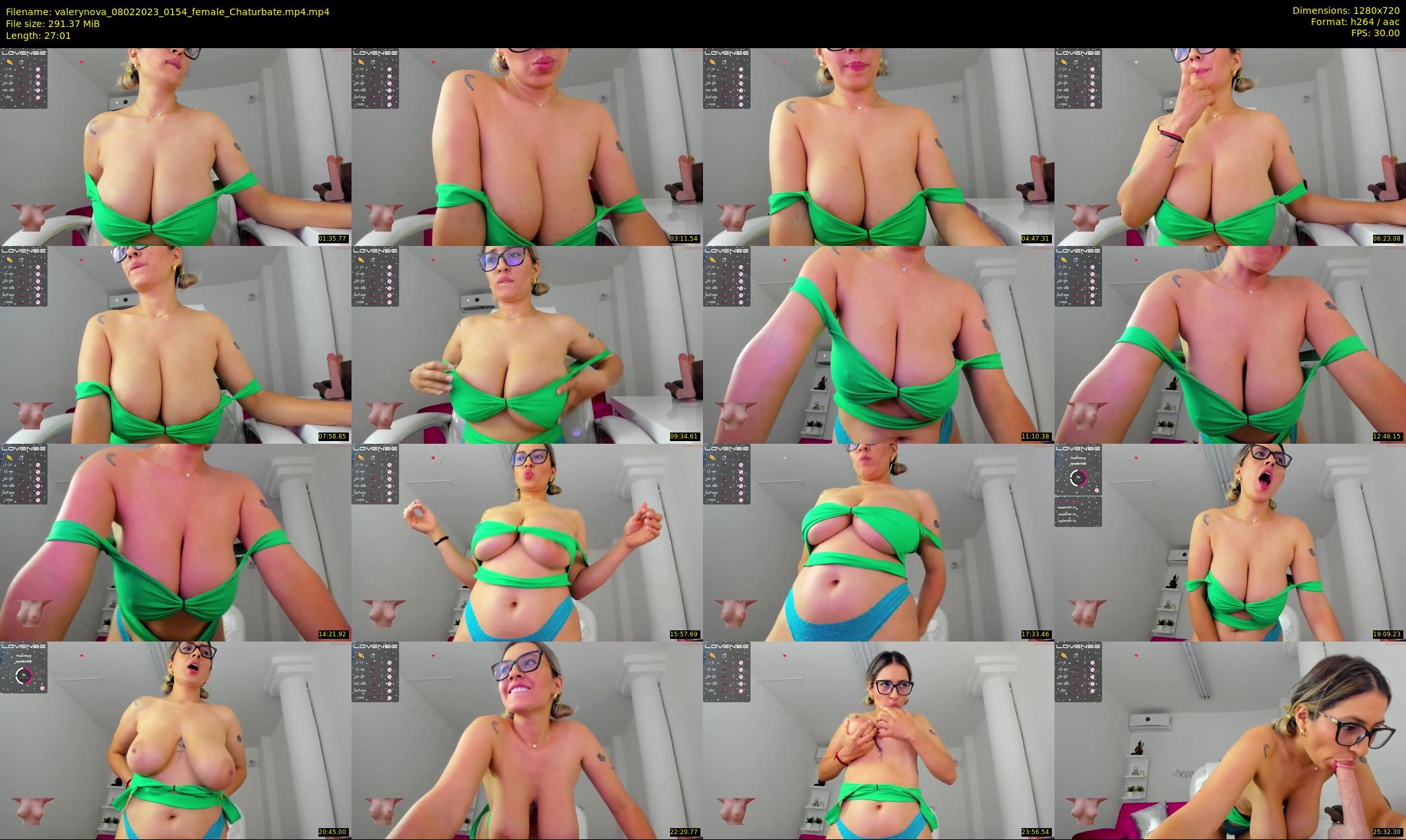 valerynova — 28 minute Chaturbate female cam show recording, 720p, Feb 8, 2023