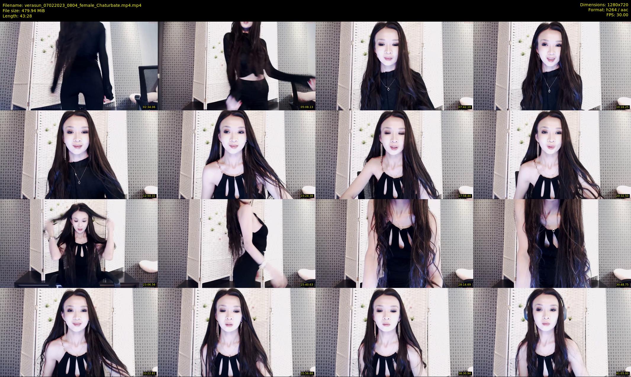 verasun — 44 minute Chaturbate female cam show recording, 720p, Feb 7, 2023