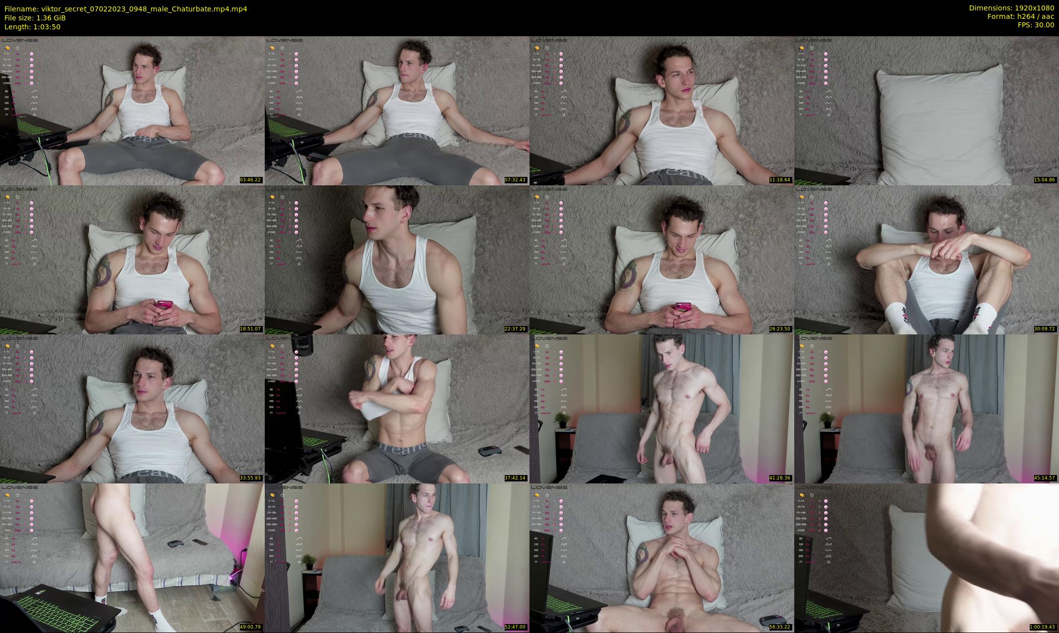 viktor_secret — 64 minute Chaturbate male cam show recording, 1080p, Feb 7, 2023