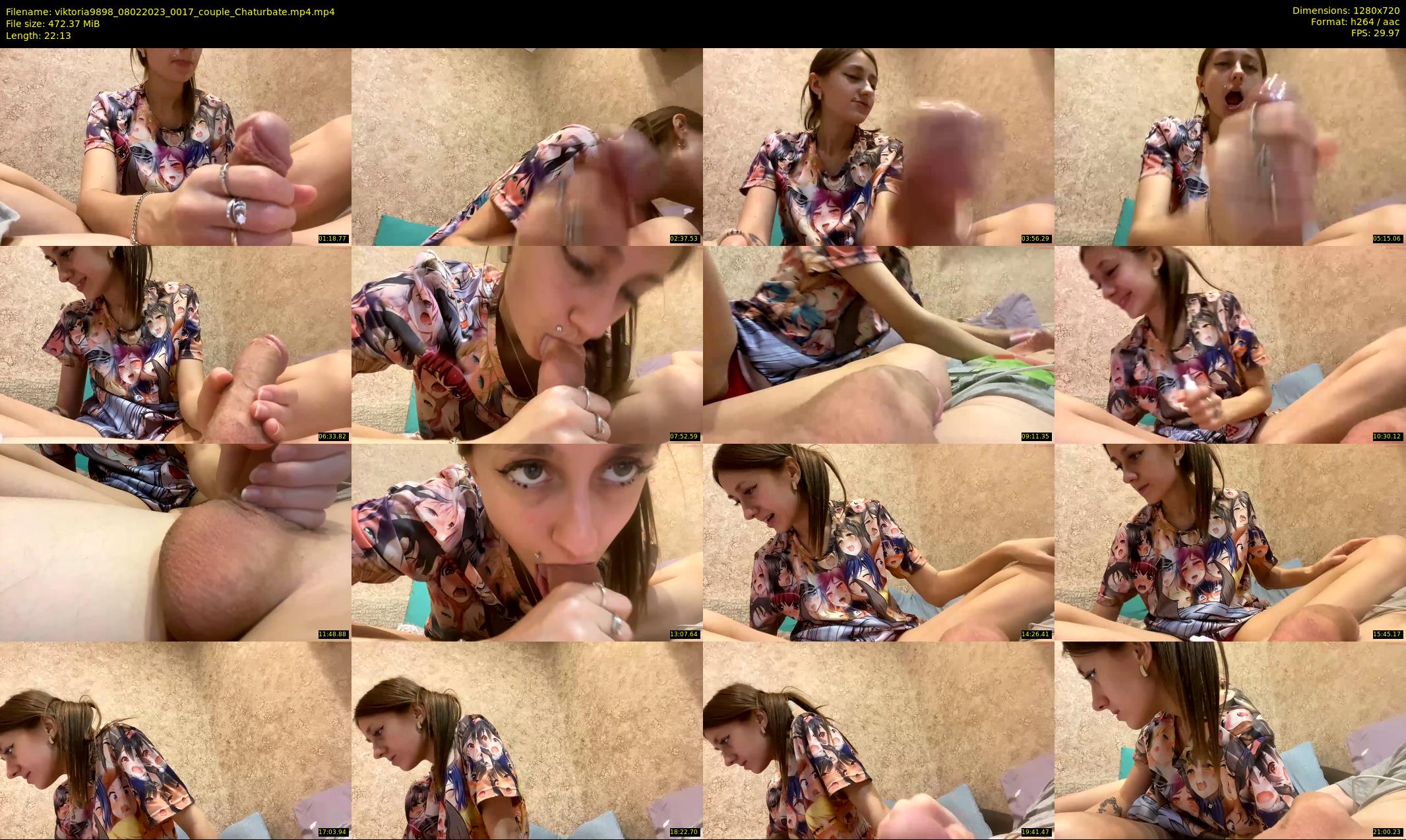 viktoria9898 — 23 minute Chaturbate couple cam show recording, 720p, Feb 8, 2023