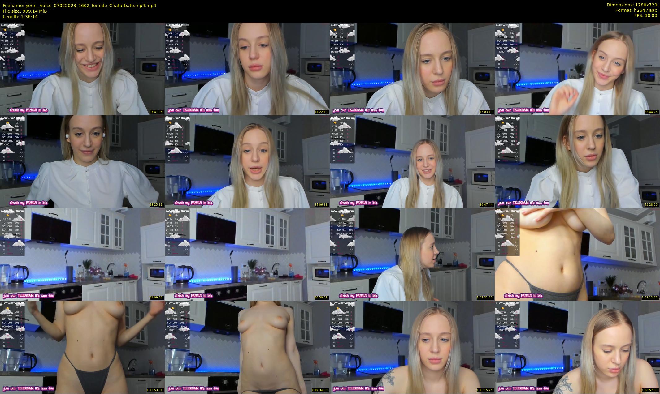 your__voice — 97 minute Chaturbate female cam show recording, 720p, Feb 7, 2023