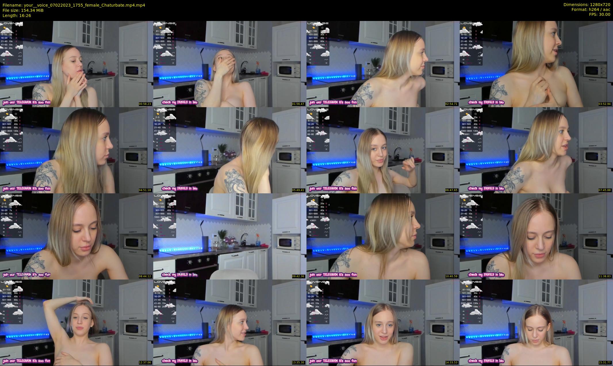 your__voice — 17 minute Chaturbate female cam show recording, 720p, Feb 7, 2023