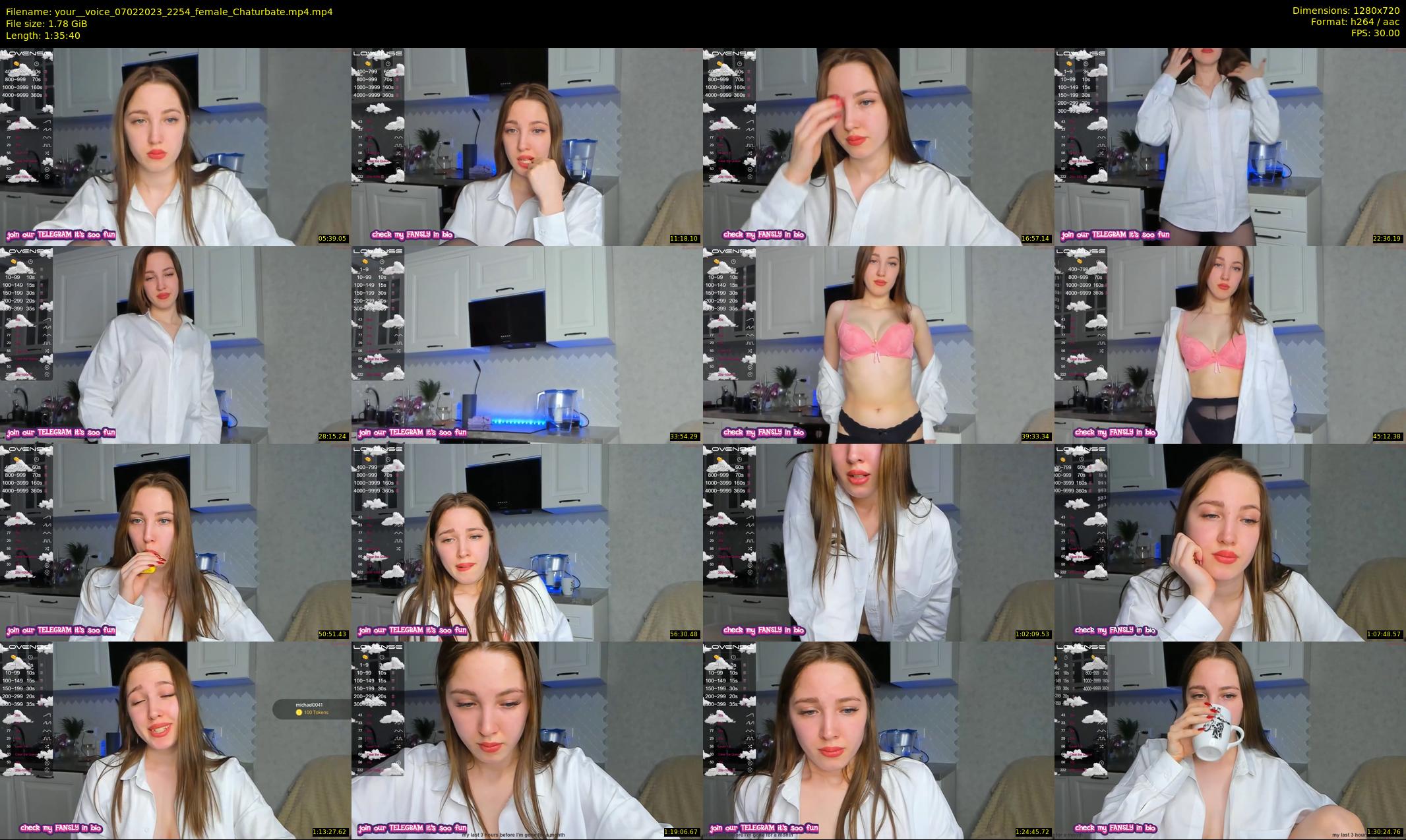 your__voice — 96 minute Chaturbate female cam show recording, 720p, Feb 7, 2023