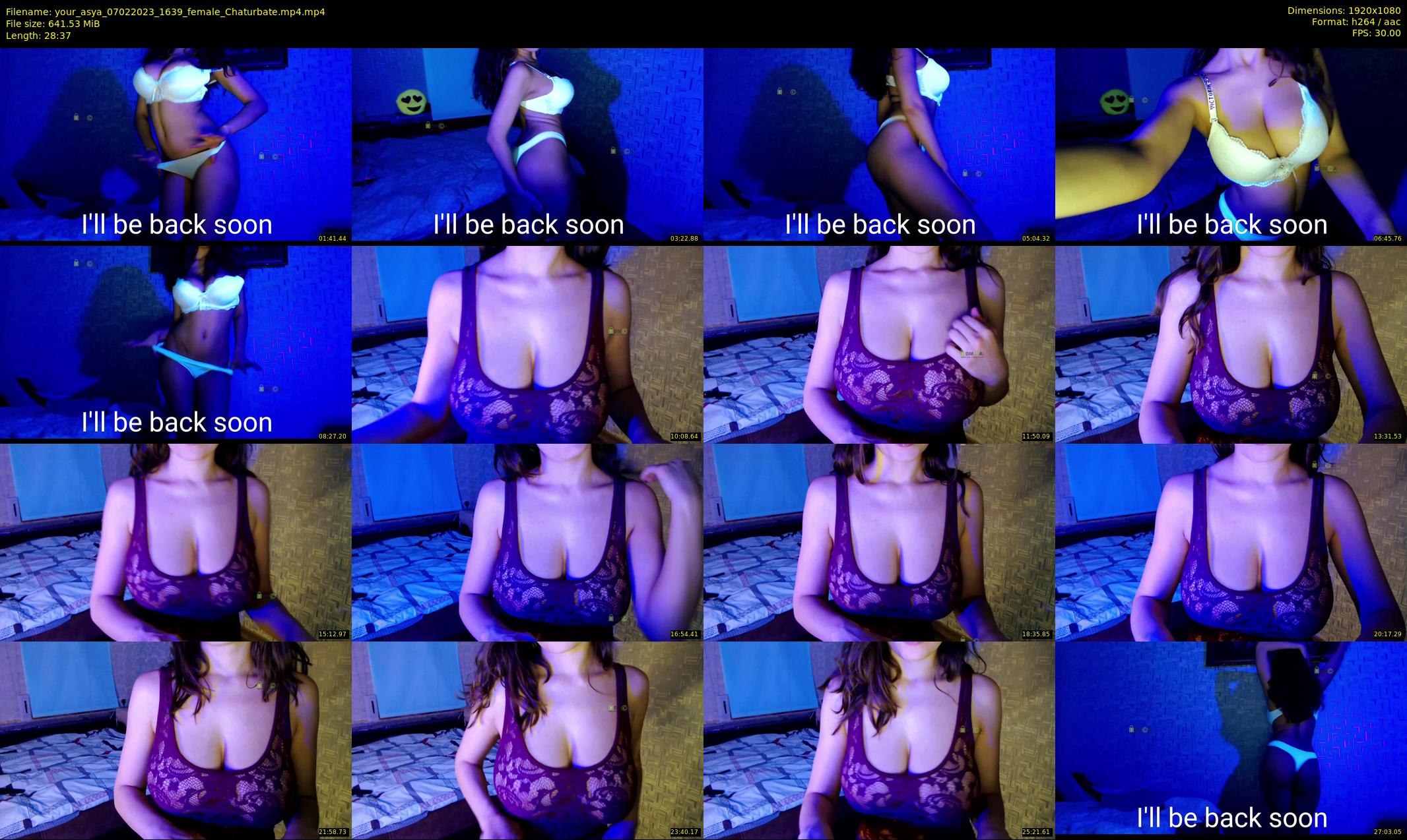 your_asya — 29 minute Chaturbate female cam show recording, 1080p, Feb 7, 2023