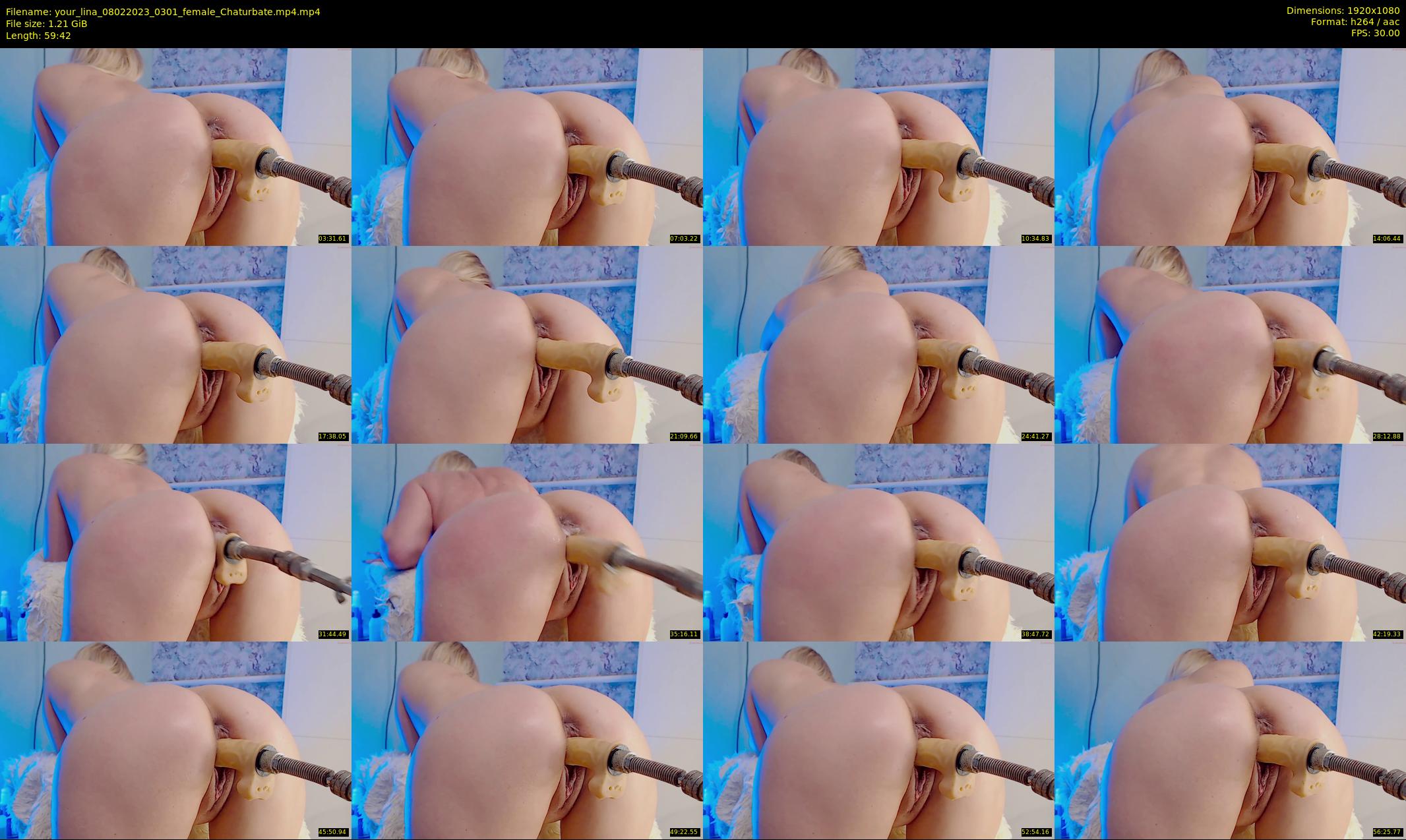 your_lina — 60 minute Chaturbate female cam show recording, 1080p, Feb 8, 2023