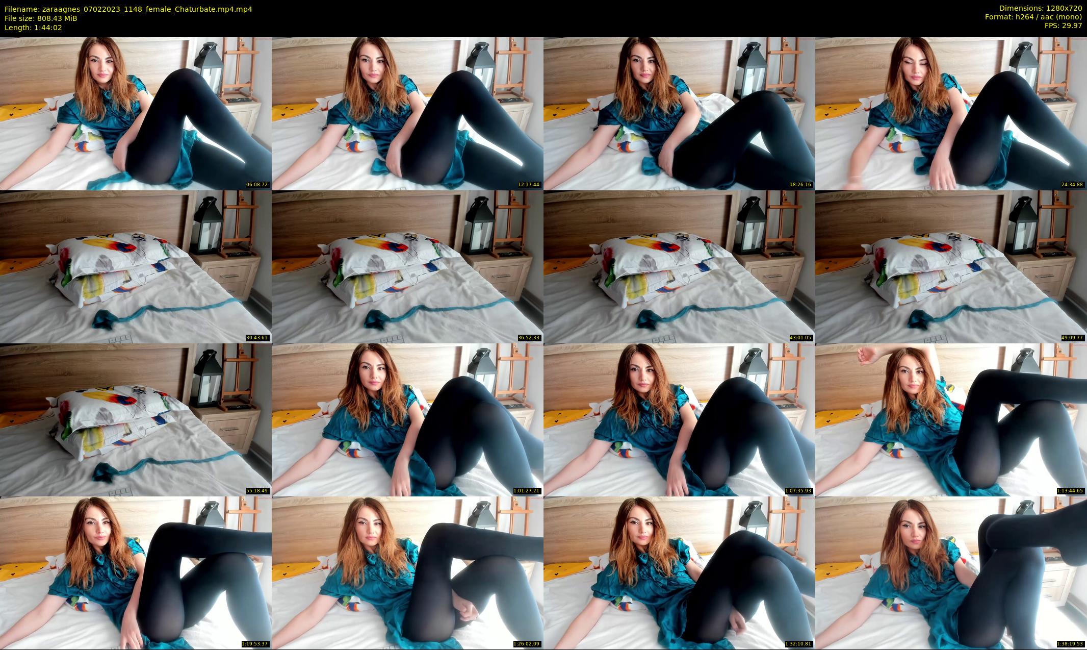 zaraagnes — 105 minute Chaturbate female cam show recording, 720p, Feb 7, 2023