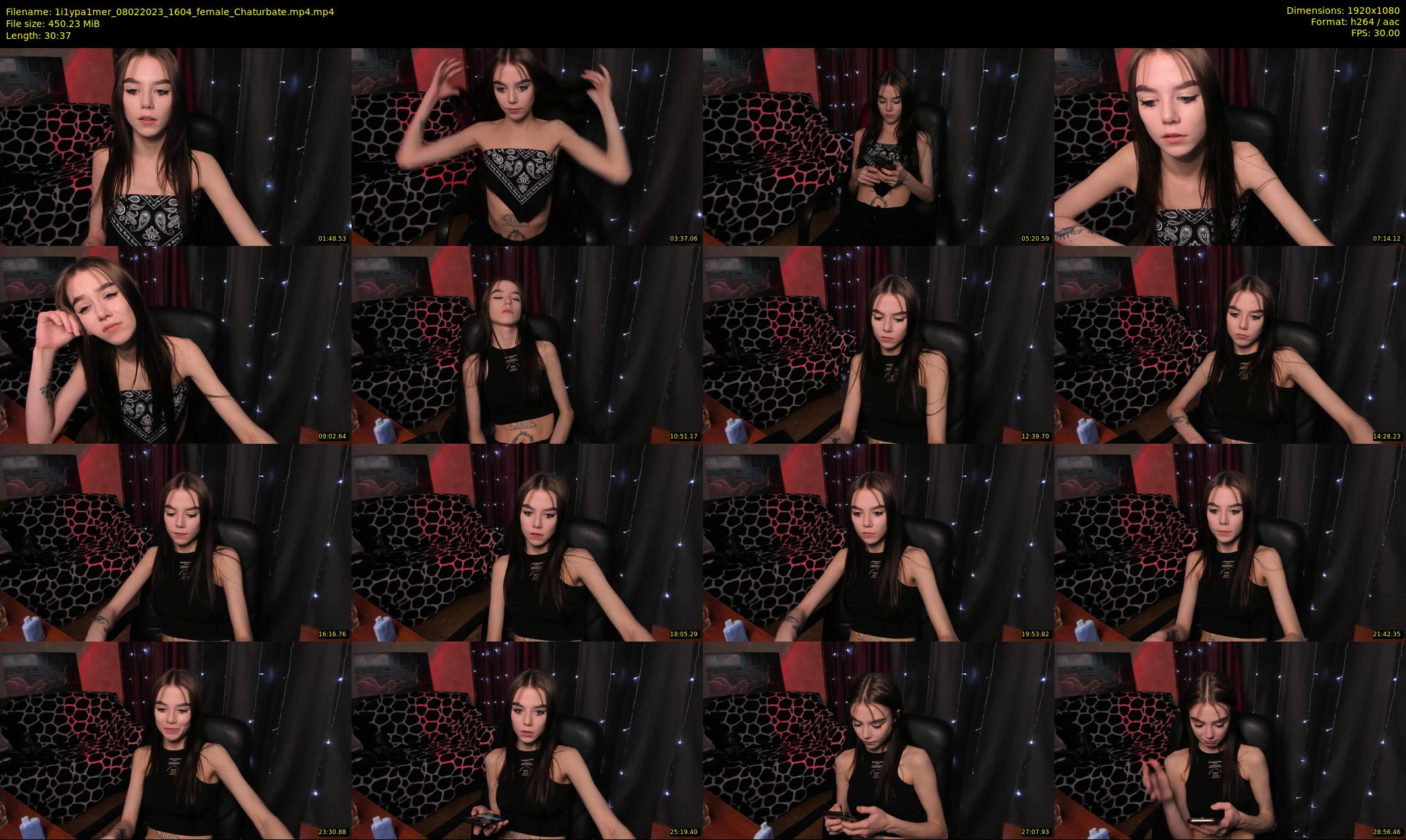 1i1ypa1mer — 31 minute Chaturbate female cam show recording, 1080p, Feb 8, 2023