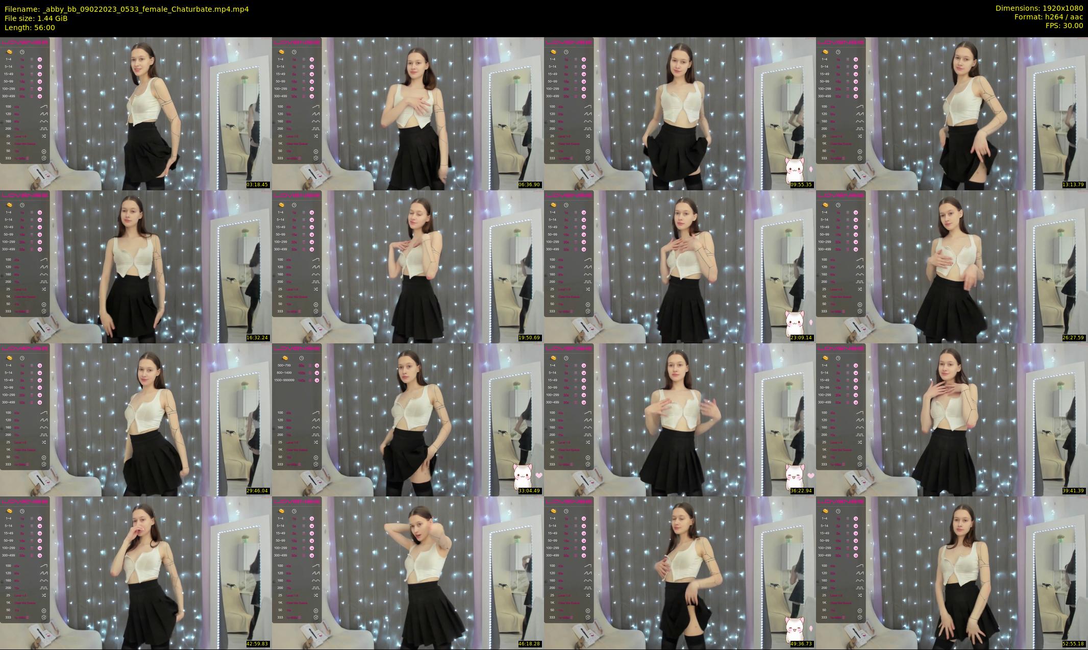 _abby_bb — 56 minute Chaturbate female cam show recording, 1080p, Feb 9, 2023