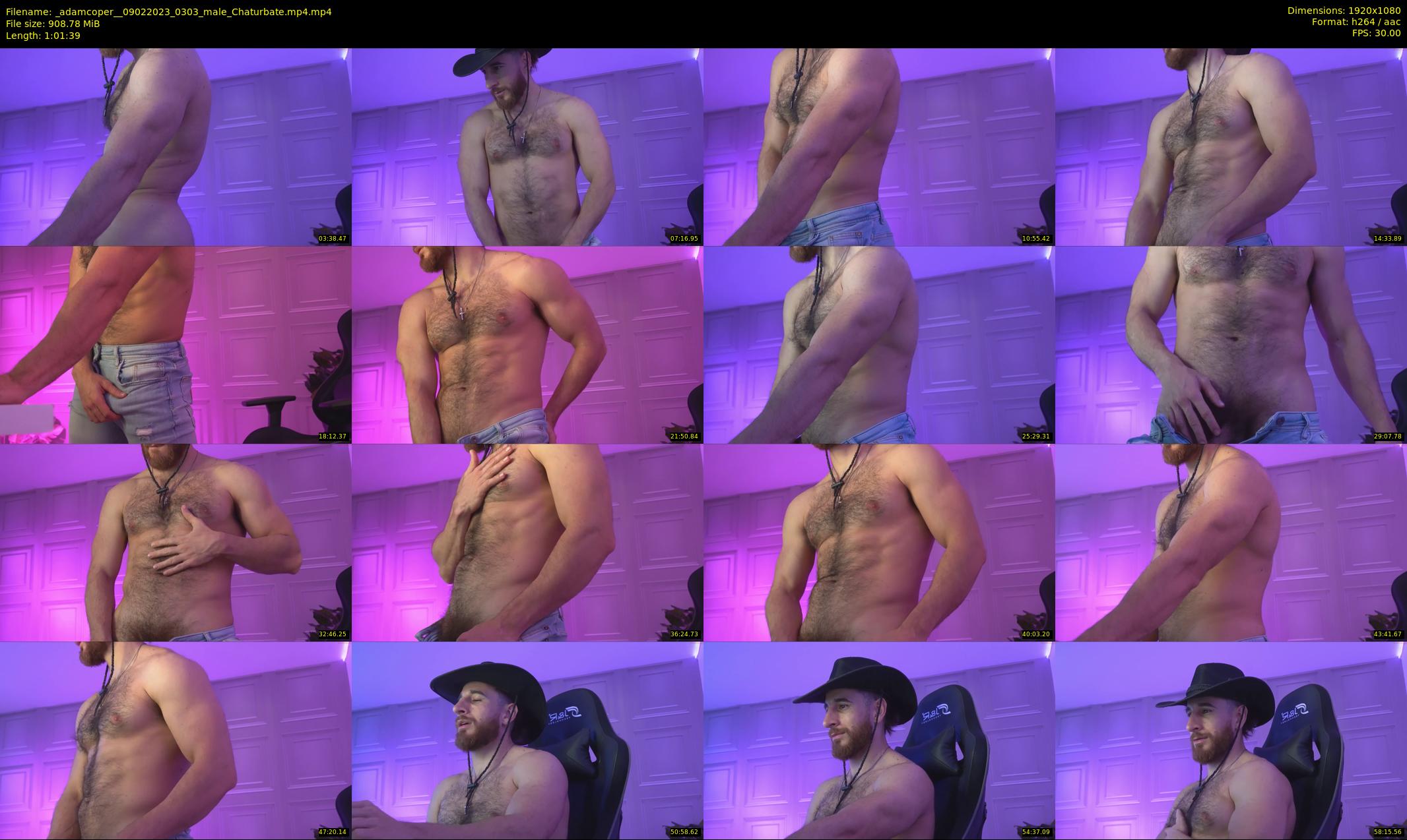_adamcoper_ — 62 minute Chaturbate male cam show recording, 1080p, Feb 9, 2023