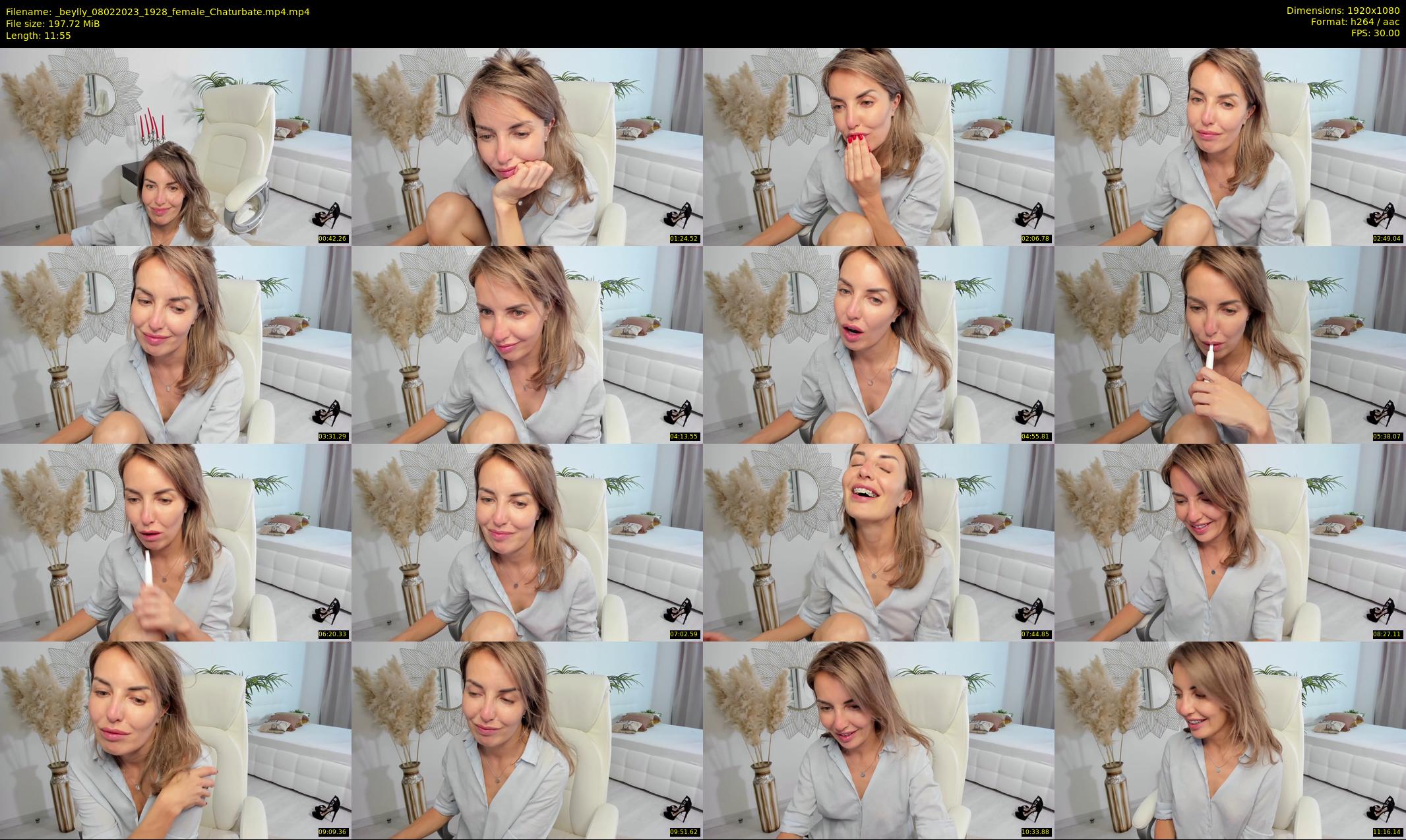 _beylly — 12 minute Chaturbate female cam show recording, 1080p, Feb 8, 2023