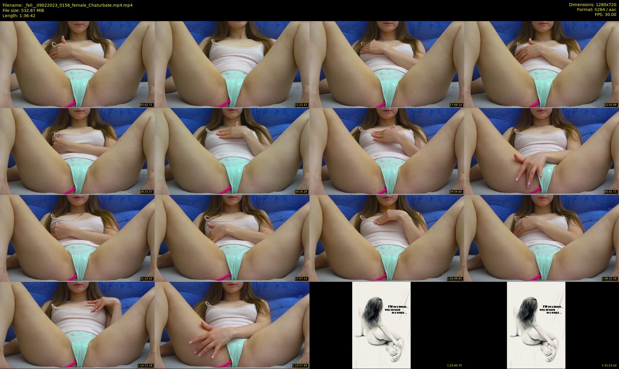 _feli_ — 97 minute Chaturbate female cam show recording, 720p, Feb 9, 2023