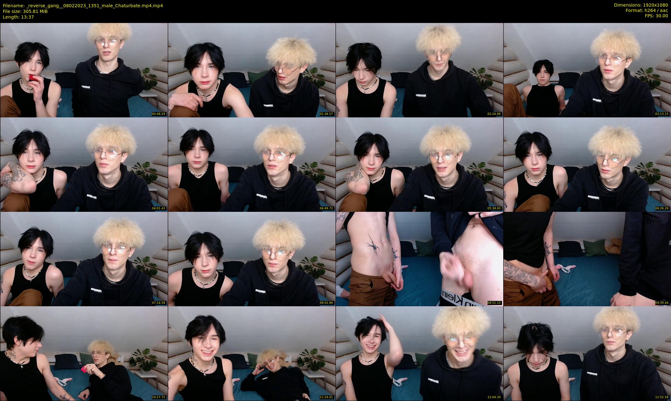 _reverse_gang_ — 14 minute Chaturbate couple cam show recording, 1080p, Feb 8, 2023